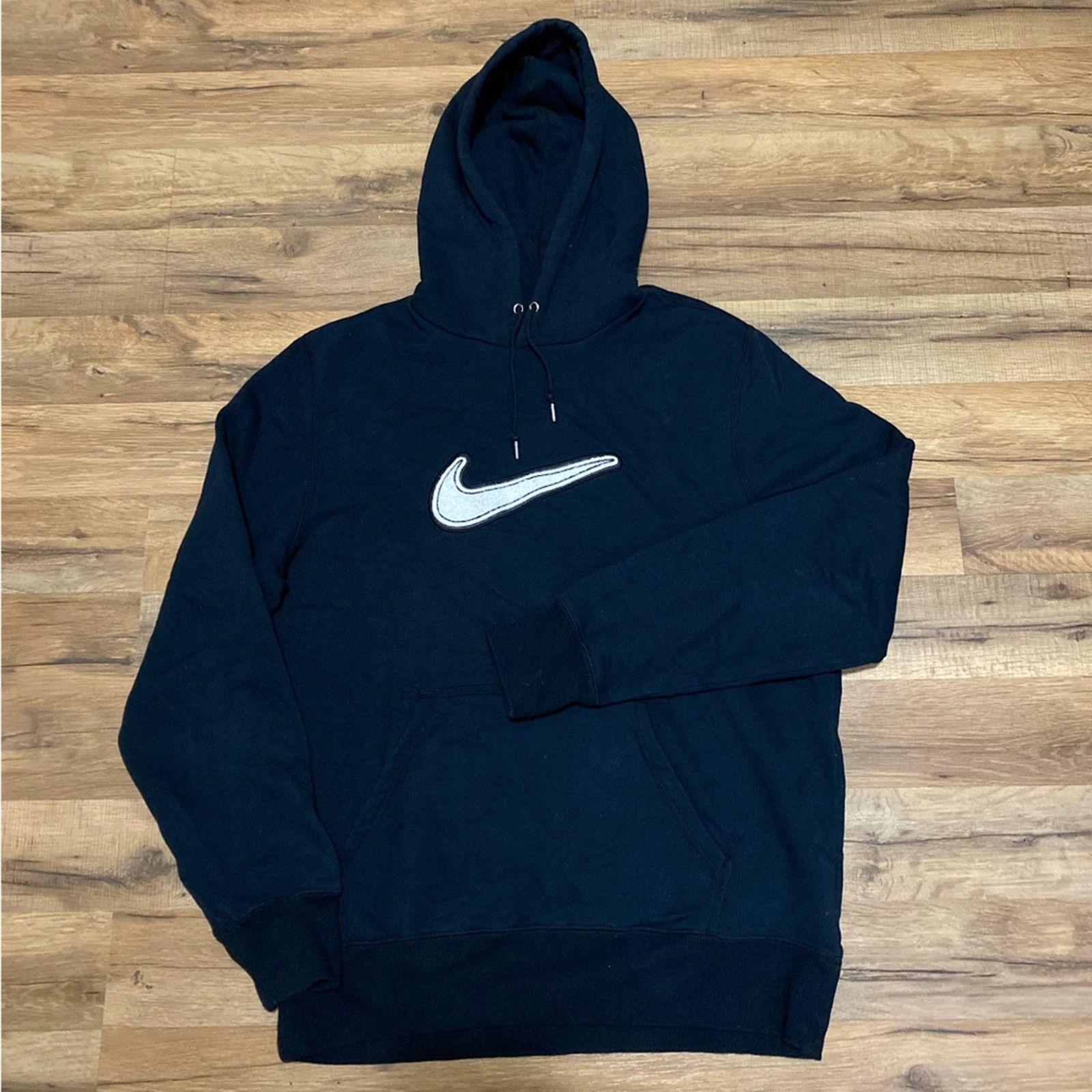 Nike Y2K Nike Sherpa center swoosh hoodie Size US L / EU 52-54 / 3 - 1 Thumbnail
