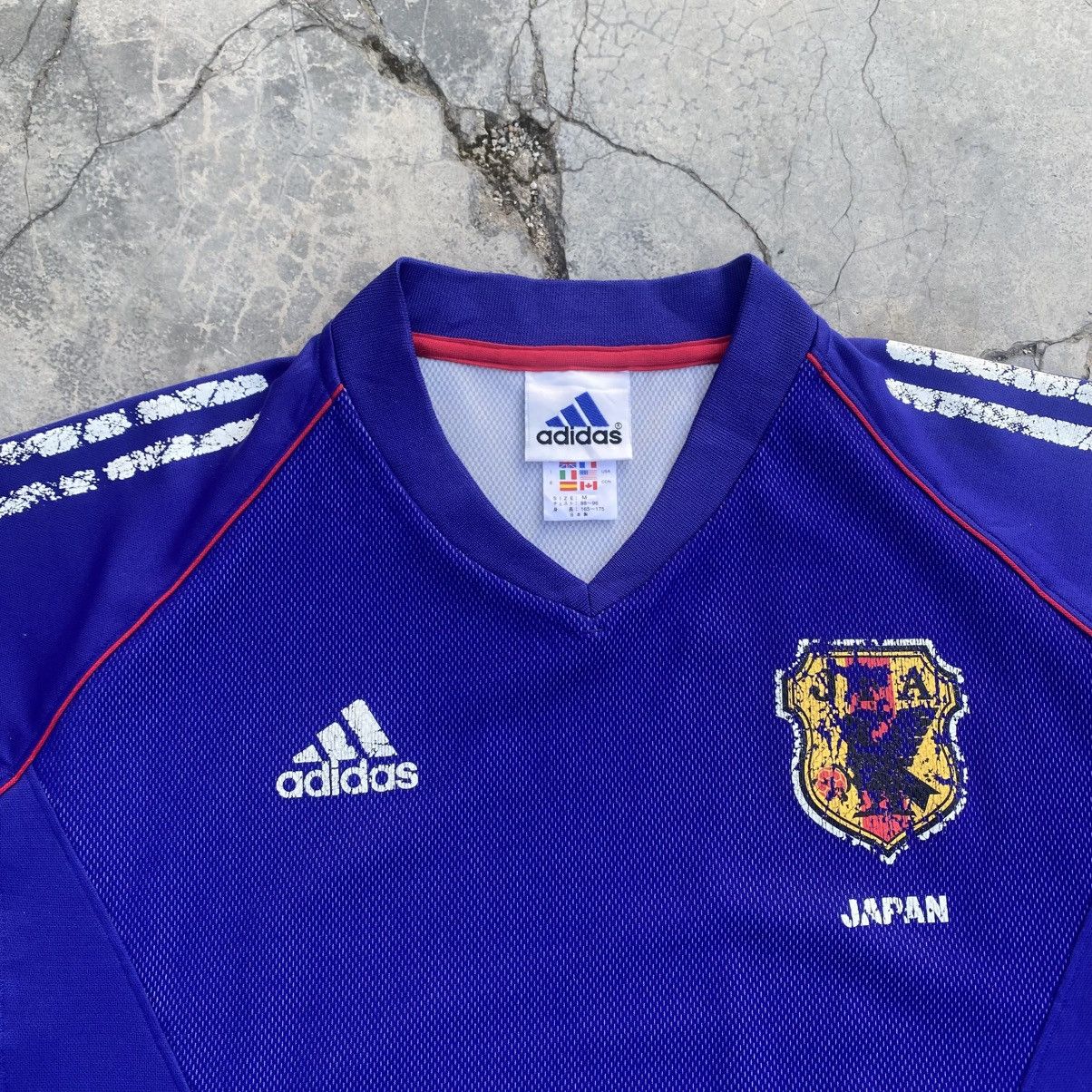 Adidas Rare 2001 Japan Blue Adidas Jersey Size US M / EU 48-50 / 2 - 4 Thumbnail