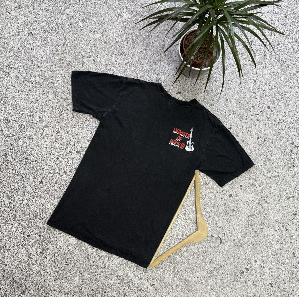 Band Tees × Vintage Vintage 1990’s Monster Of Rock All Rock Bands Logo T-Shirt Size US M / EU 48-50 / 2 - 2 Thumbnail