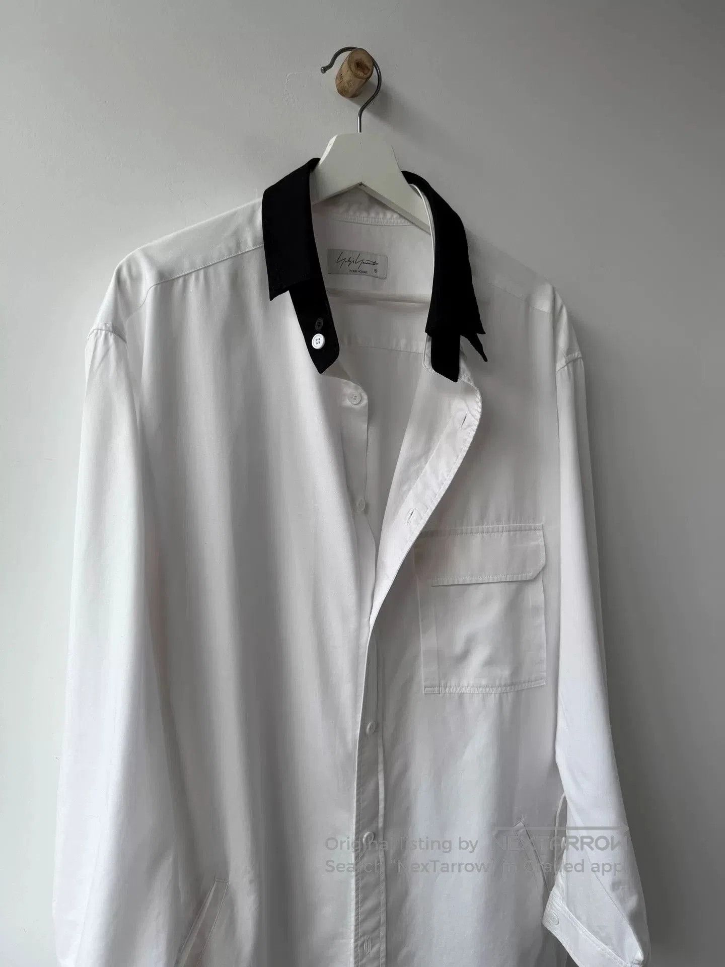 Yohji Yamamoto yohji yamamoto pour homme white shirt. Size US XXL / EU 58 / 5 - 4 Thumbnail
