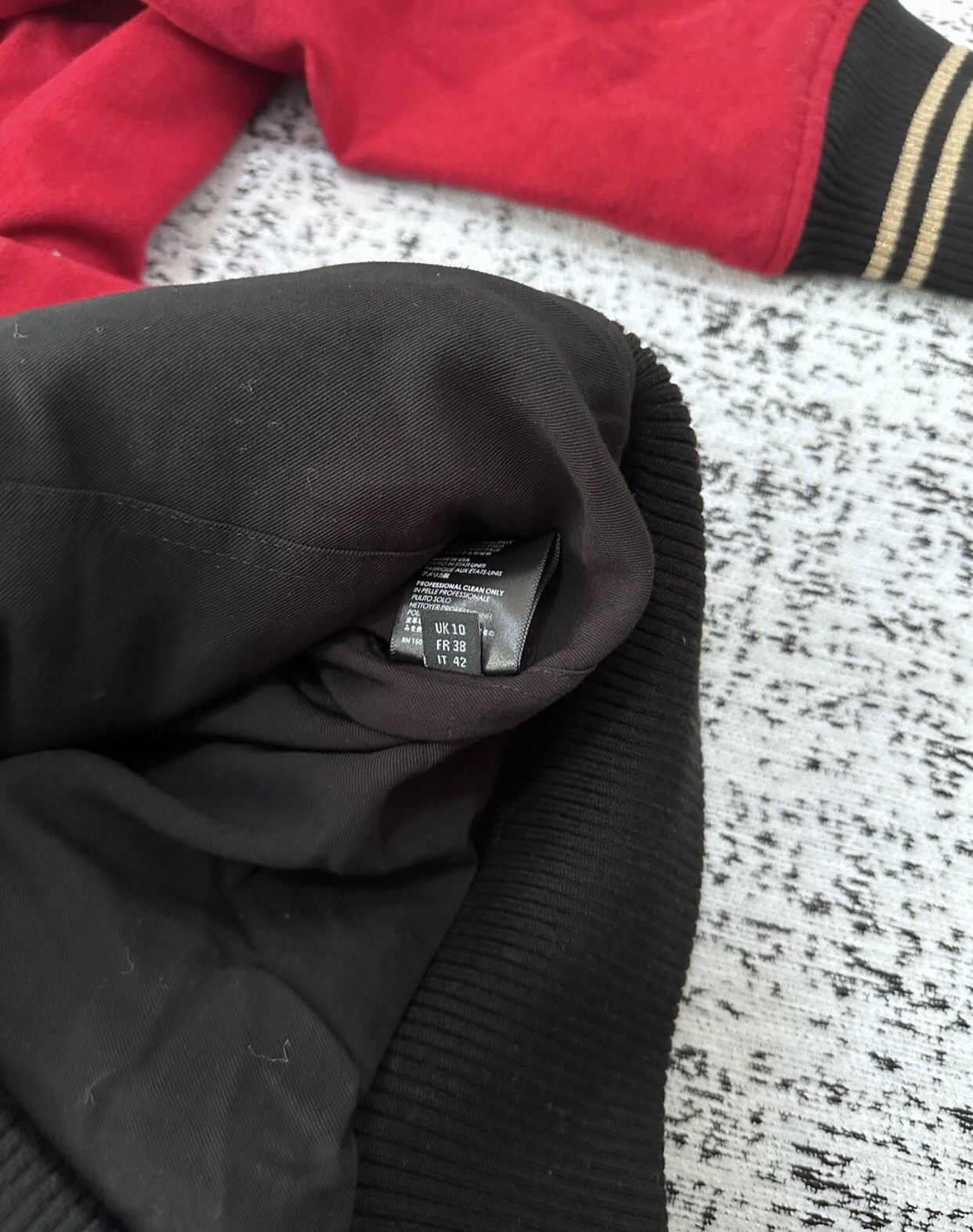 Amiri Amiri Classic Red Palace Jacket High Street Jacket 2412- Size US L / EU 52-54 / 3 - 7 Thumbnail