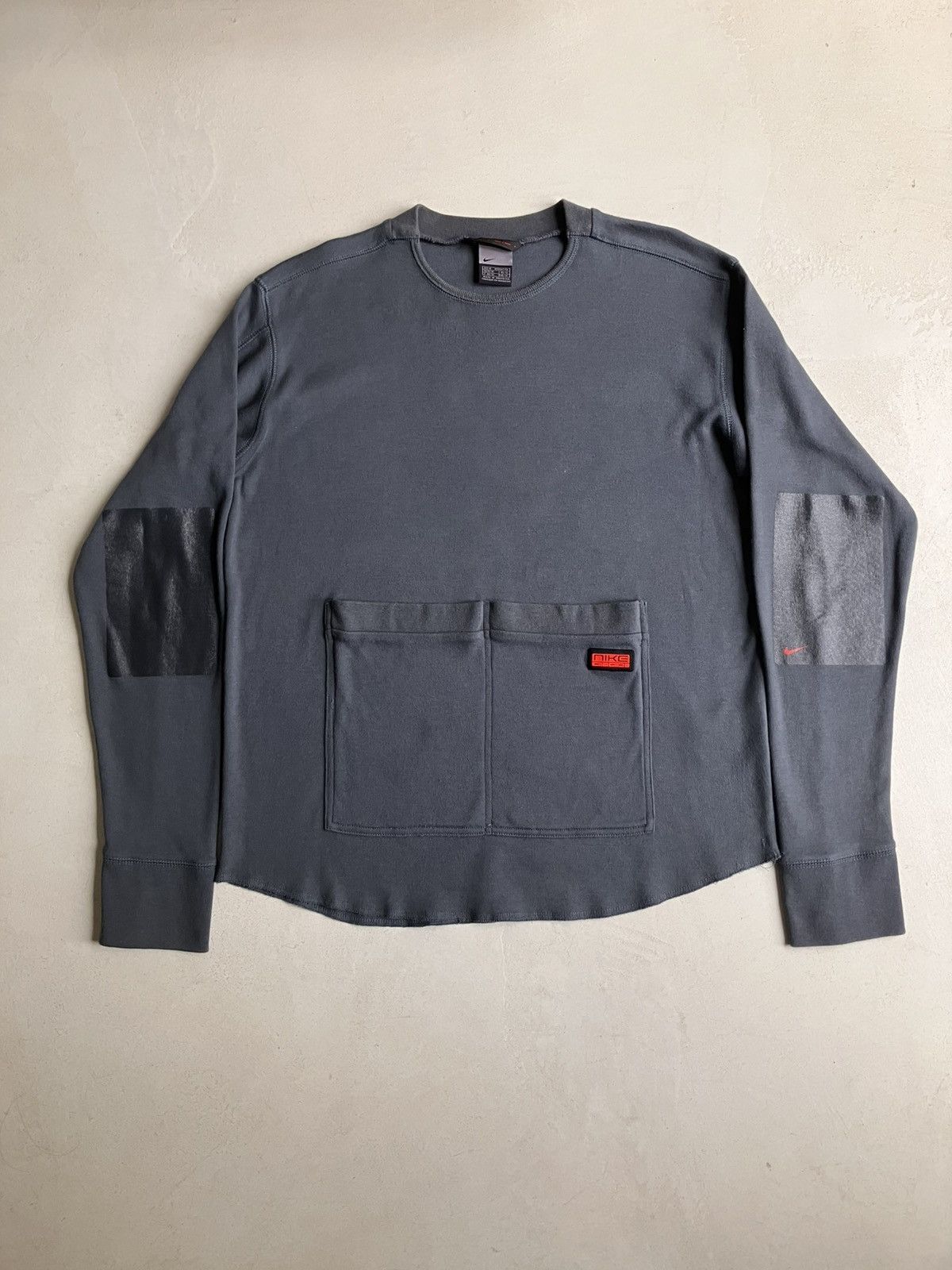 Archive 2000s Euro Nike Morse Code Utility Cargo Longsleeve