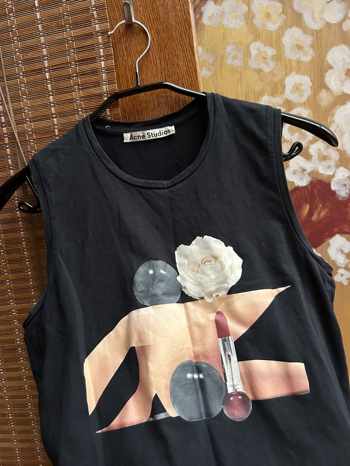 Acne Studios Acne Studios SS15 BYE B BLUR Graphic Print Tank Top Size S Size US S / EU 44-46 / 1 - 4 Thumbnail