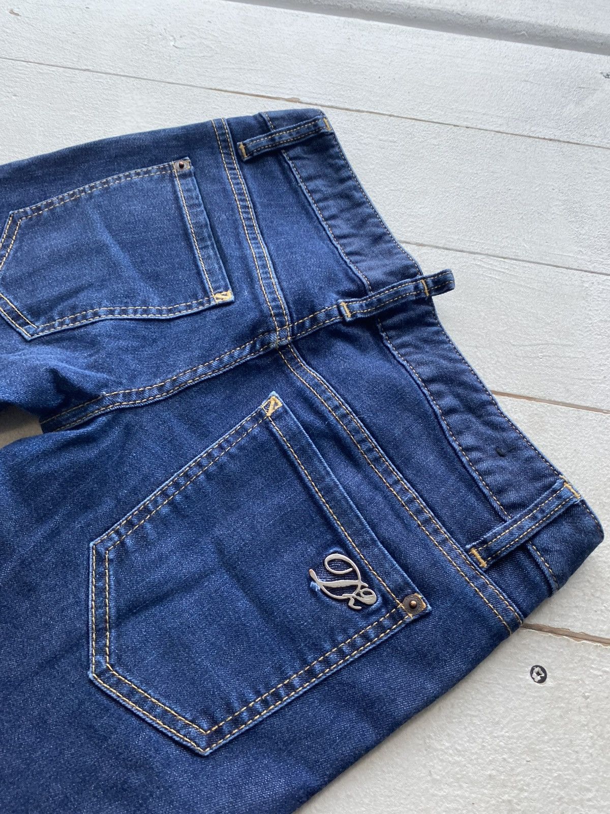 Dsquared2 Luxury Dsquared2 Women’s Skinny Jeans Ankle Zip Blue Denim Size 28" / US 6 / IT 42 - 12 Thumbnail