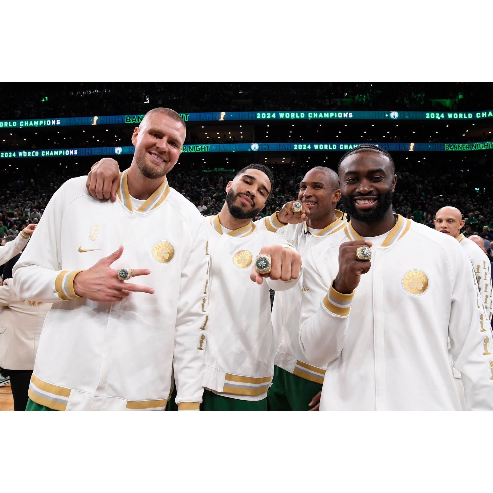 NBA Boston Celtics Banner 18 Poster 2024 World Champions Size ONE SIZE - 9 Thumbnail