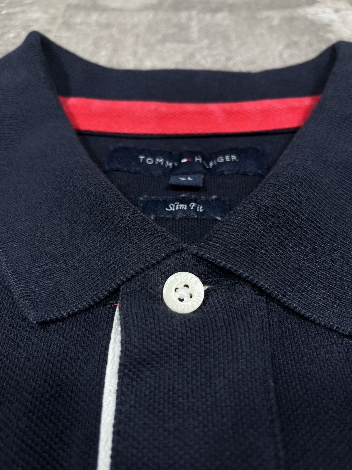 Tommy Hilfiger Tommy New York Y2k Japan Style Polo Shirt Size US XL / EU 56 / 4 - 9 Thumbnail