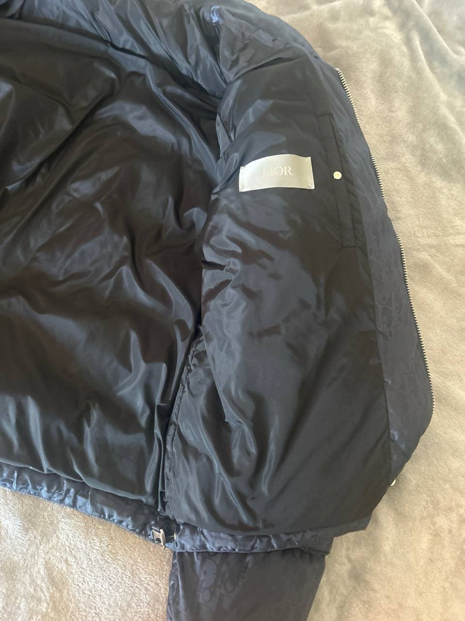 Dior Dior oblique monogram puffer jacket Size US L / EU 52-54 / 3 - 5 Thumbnail