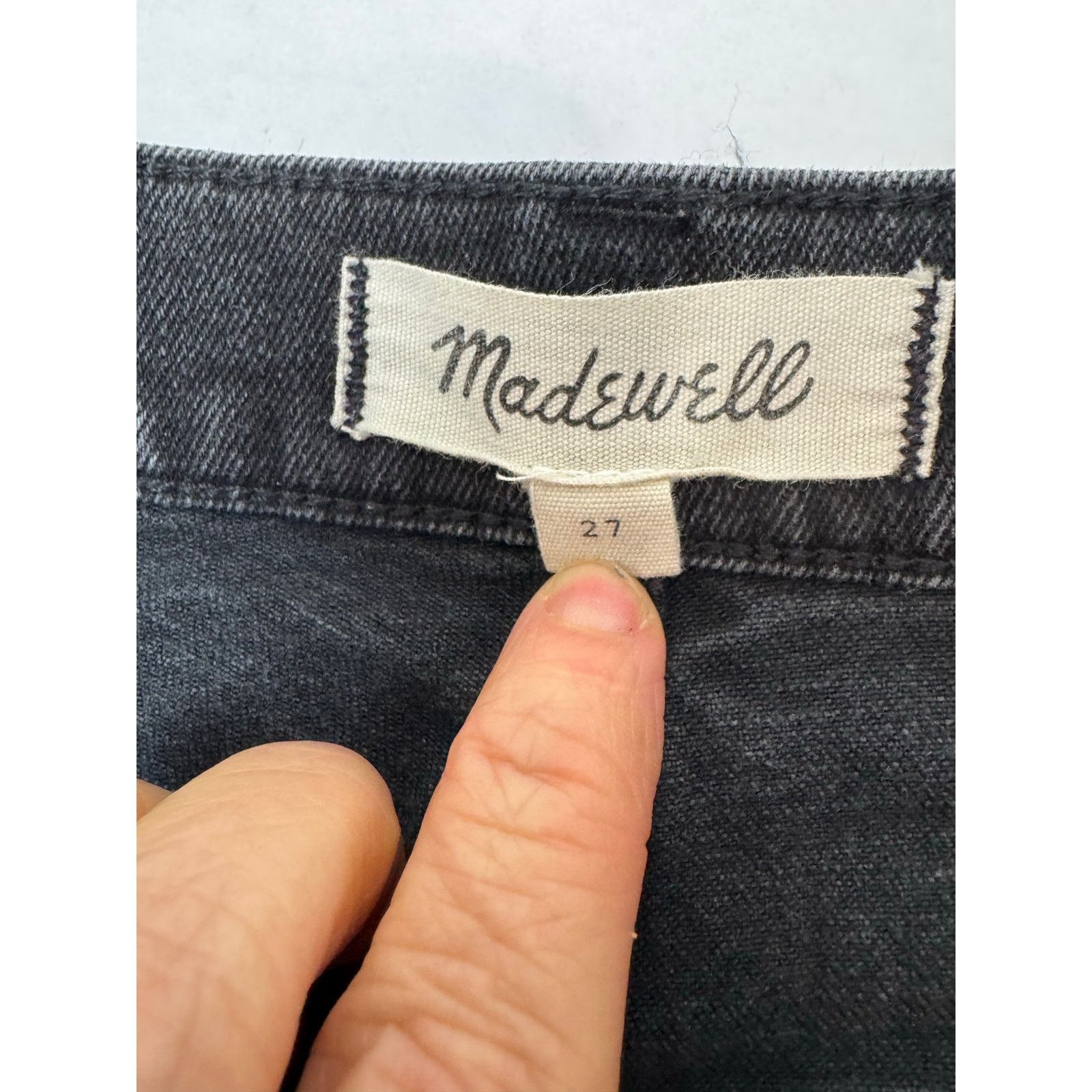 Madewell Madewell High Rise Cutoff Shorts Black - Women's Size 27 Size 27" / US 4 / IT 40 - 8 Thumbnail