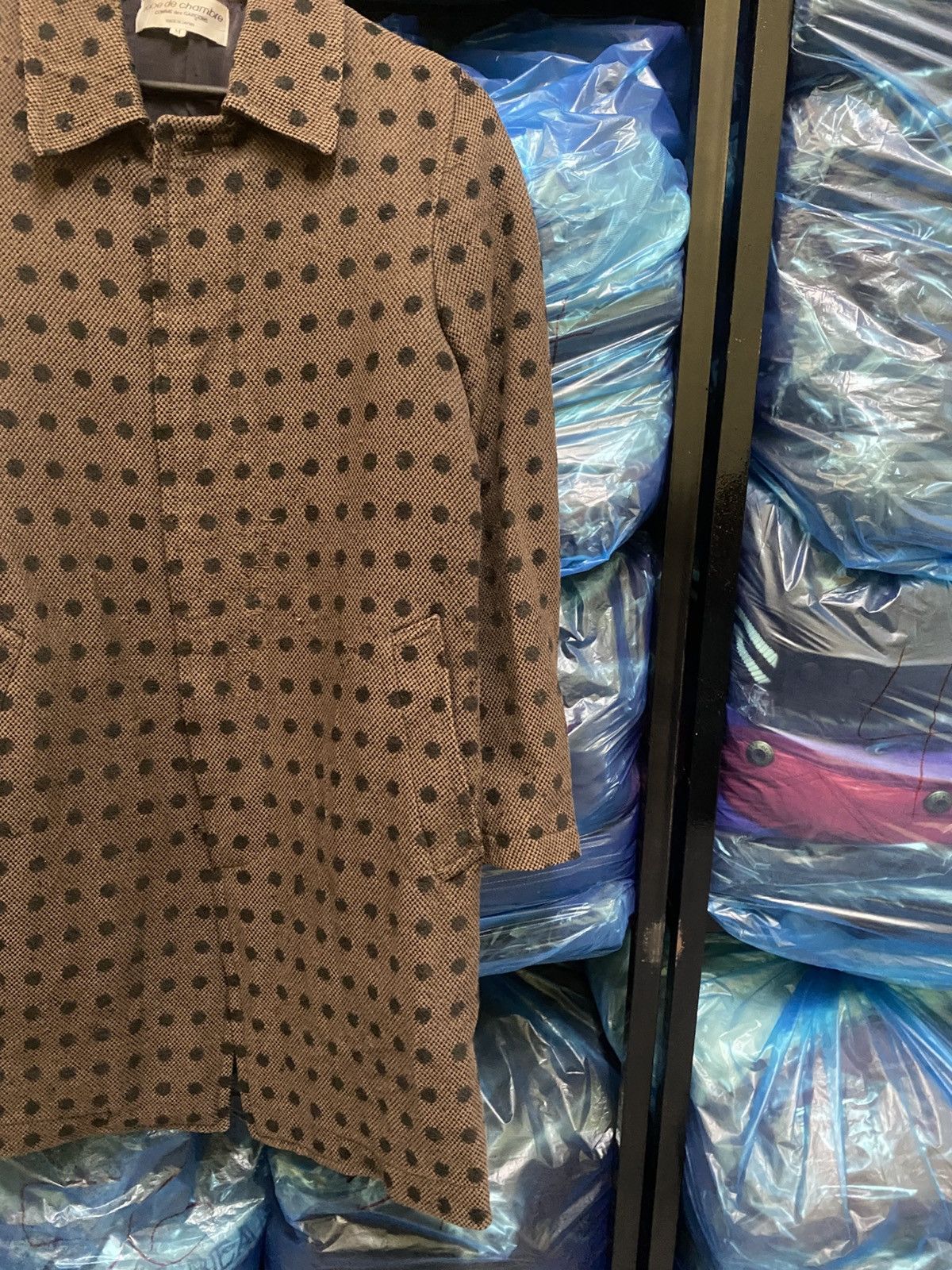 Comme des Garcons Robe de Chambre COMME des GARÇONS Polka Dot Long
