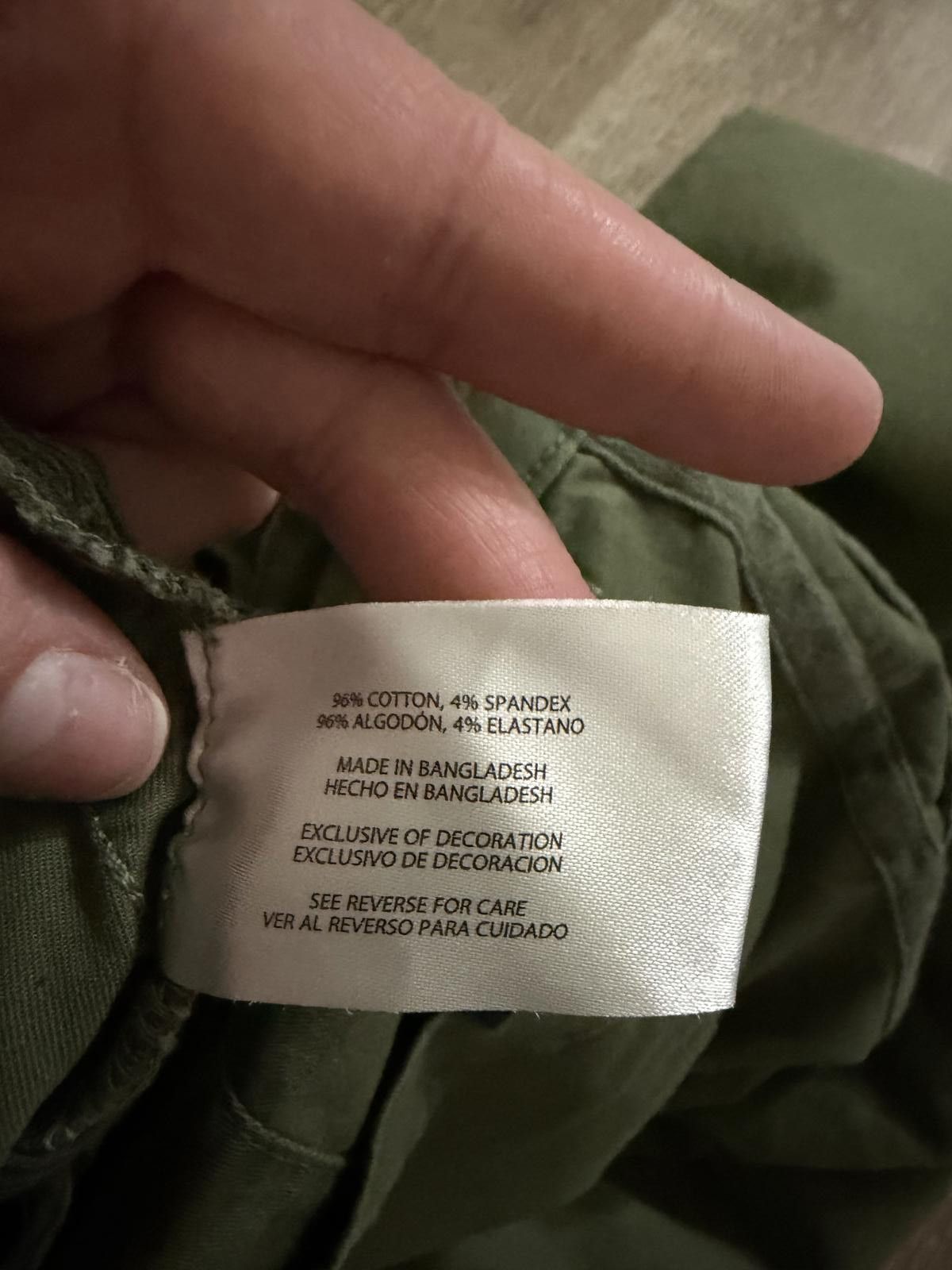 Gap GAP Olive Green Chino Pants Size 8 Size 30" / US 8 / IT 44 - 8 Thumbnail