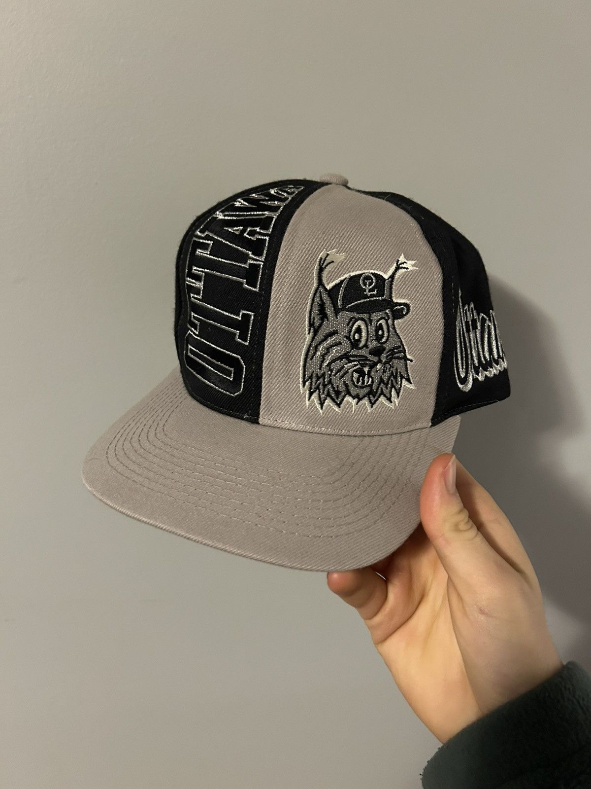 Other Ottawa Lynx Vintage Two Tone Snapback Baseball Hat Size ONE SIZE - 1 Thumbnail