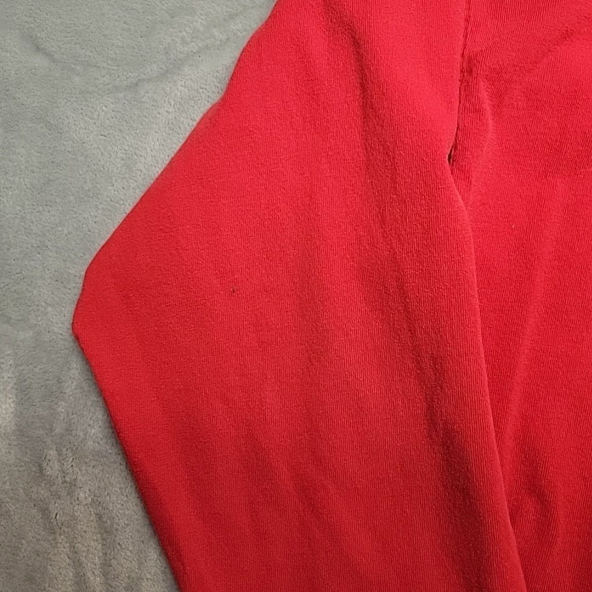 Vintage VINTAGE Santee Sweatshirt Mens 2XL Red Knit Pullover Mock Neck Long Sleeve Cotton Logo Embroidered USA VTG Size US XXL / EU 58 / 5 - 3 Thumbnail