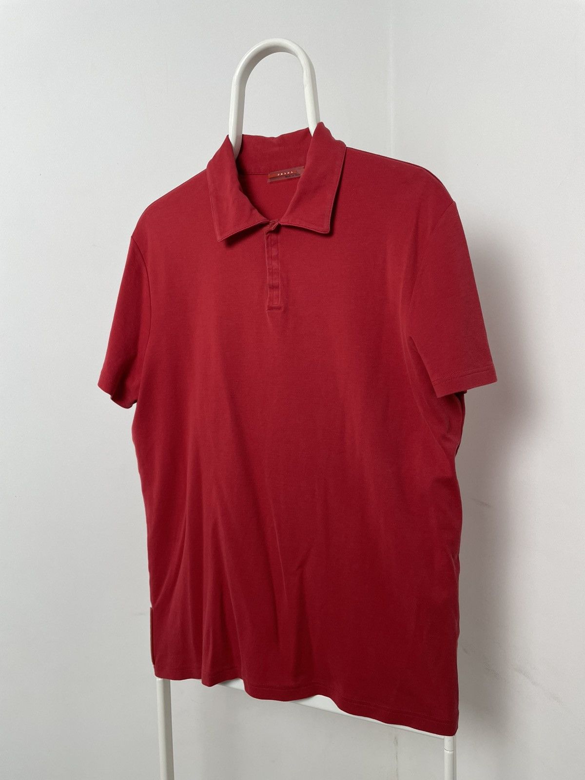 Prada Prada polo red tab on velcro Size US L / EU 52-54 / 3 - 4 Thumbnail