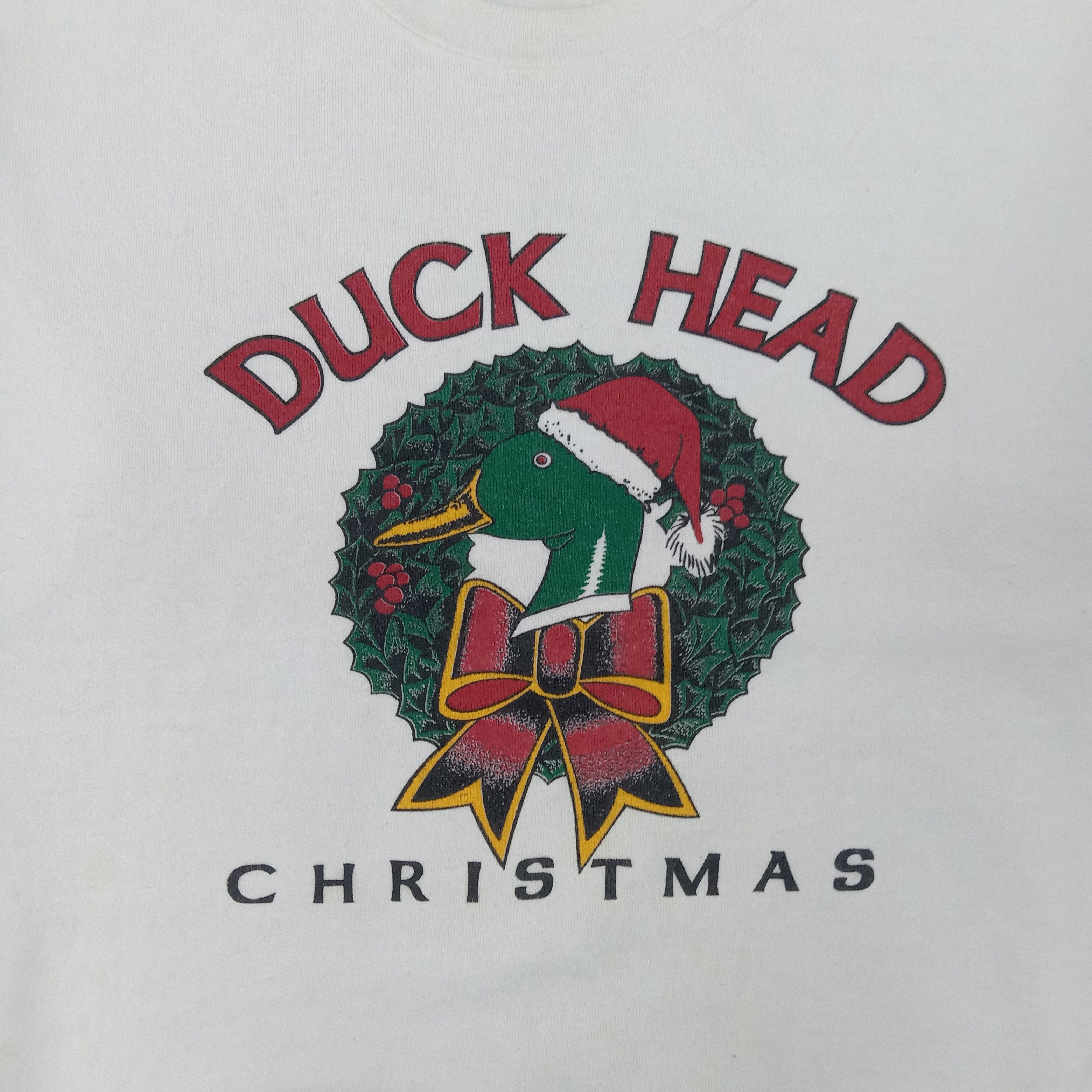 Duck Head Duck Head Christmas Retro Style Sweatshirt C253N7 Size US L / EU 52-54 / 3 - 2 Thumbnail