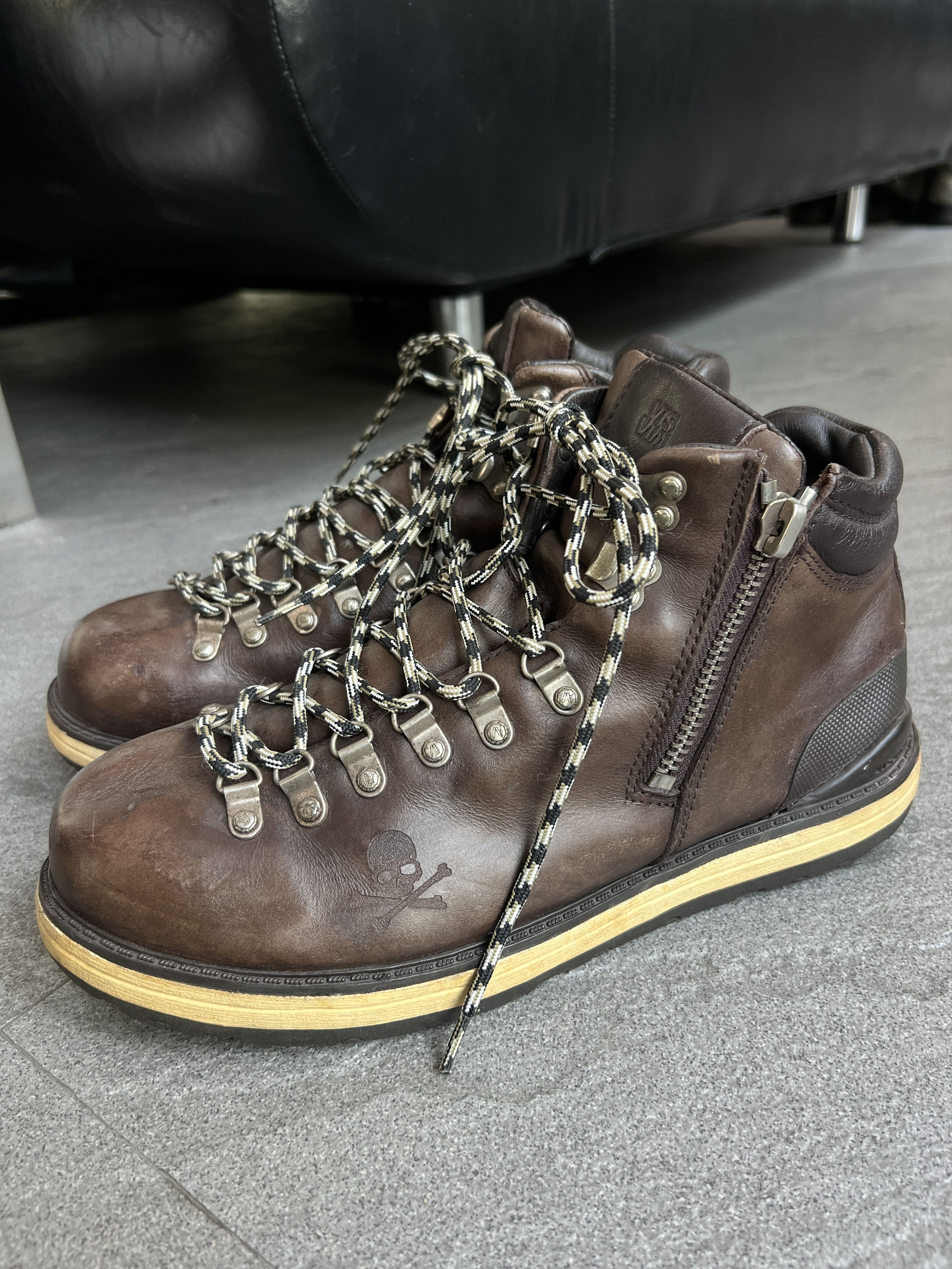 Mastermind Japan × Visvim Visvim x Mastermind Japan Cubism Hiking Boots US10 Size US 10 / EU 43 - 2 Thumbnail