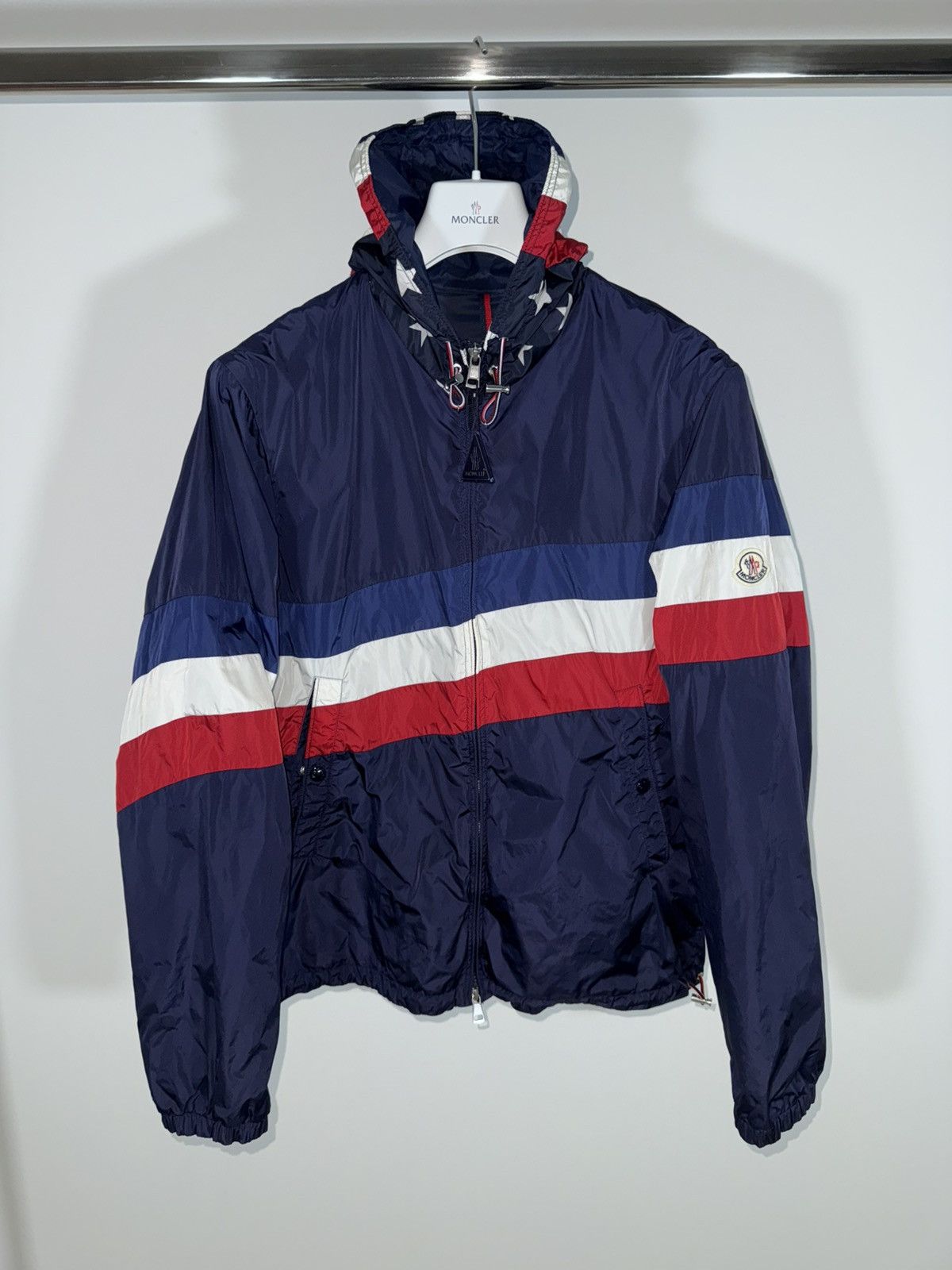 Moncler Moncler Jacket Cam Size 4 (L) Navy Blue | Grailed