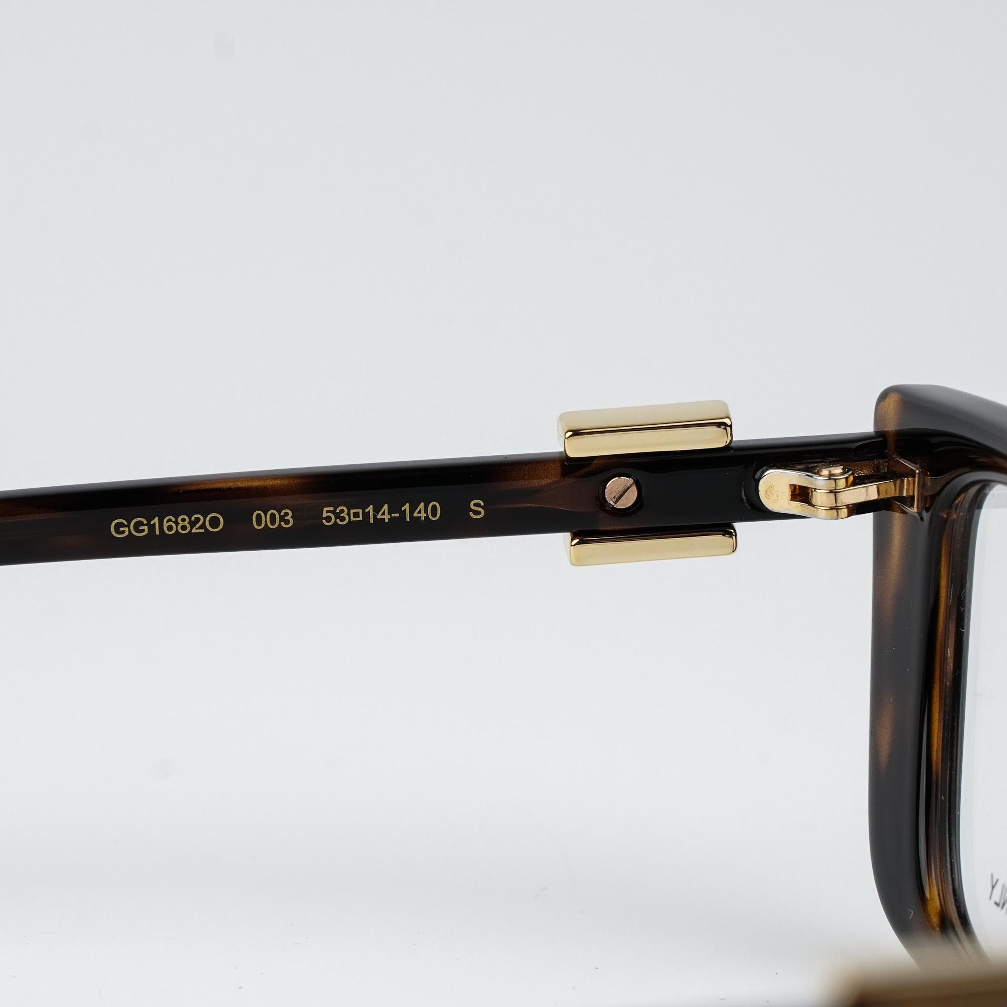 Gucci Gucci Women Eyeglasses Havana Cat Eye GG1682O 003 BRAND NEW Size ONE SIZE - 8 Thumbnail