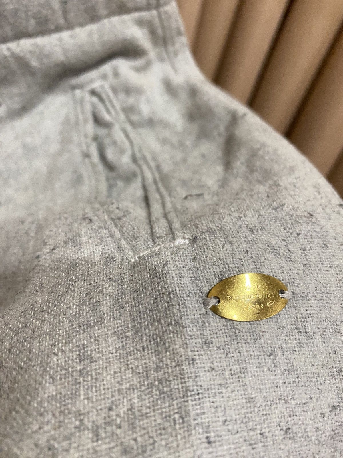 Other Clip.tab Marine Pêche French Work-Inspired Grey Trousers Size 30" / US 8 / IT 44 - 9 Thumbnail