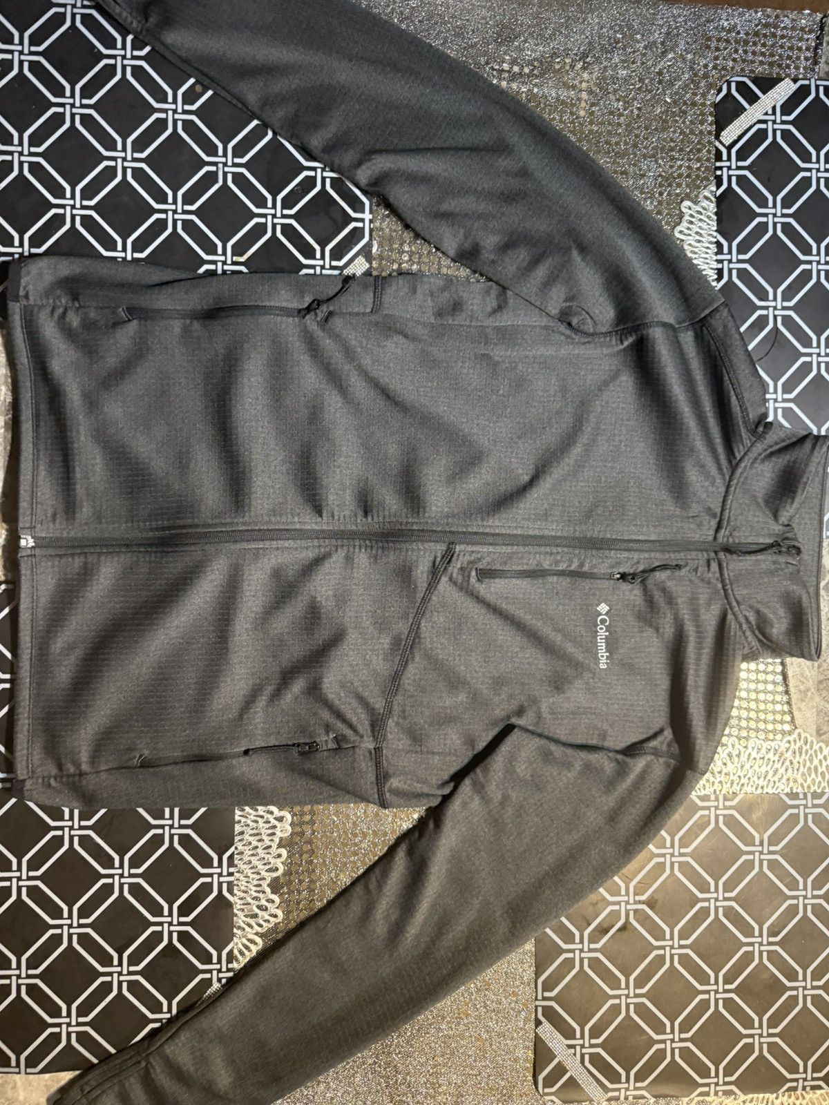 Columbia Columbia Men's Full Zip Fleece Jacket - Dark Gray, Size M Size US M / EU 48-50 / 2 - 2 Thumbnail