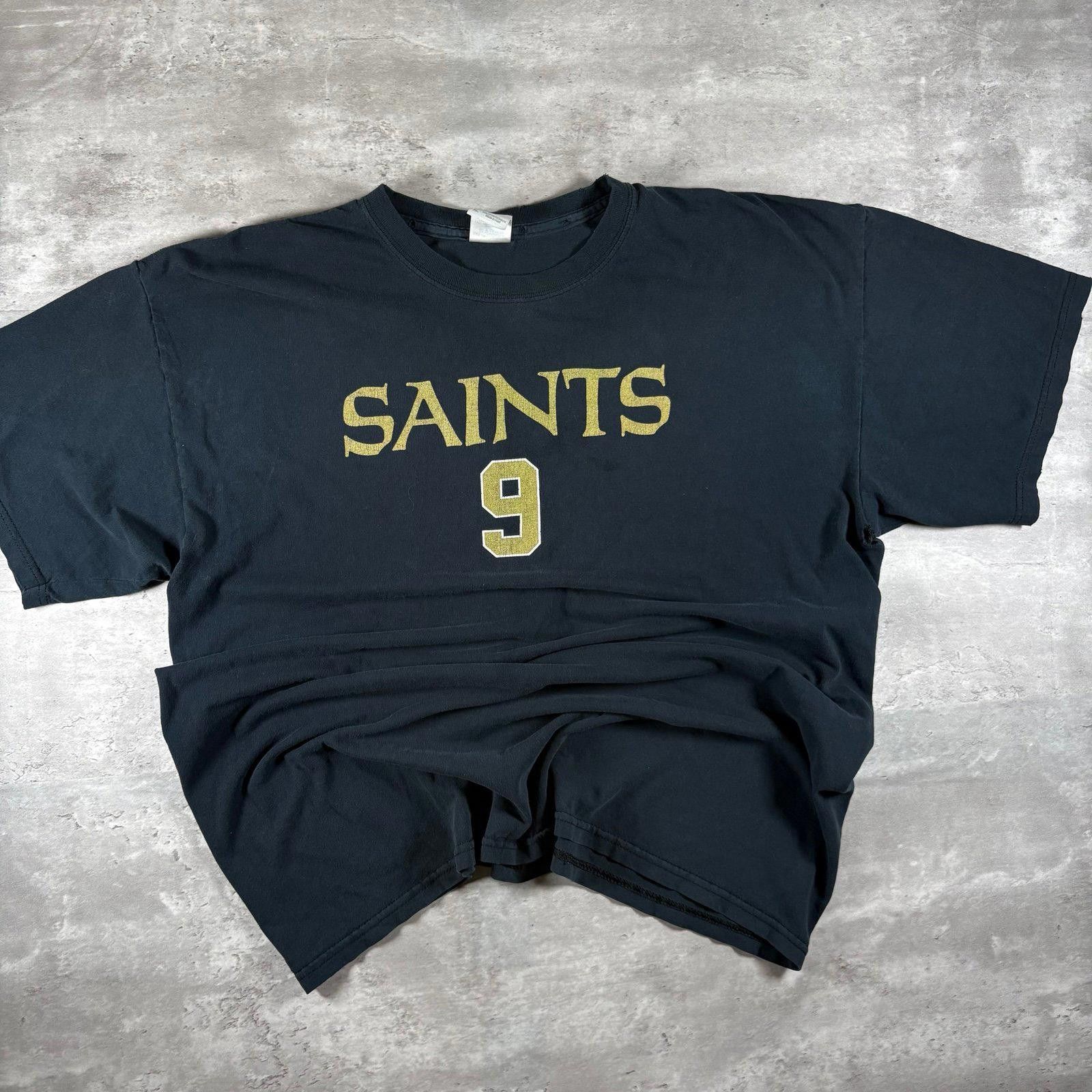 Reebok Vintage Saints Drew Brees T-shirt Size US XL / EU 56 / 4 - 2 Thumbnail