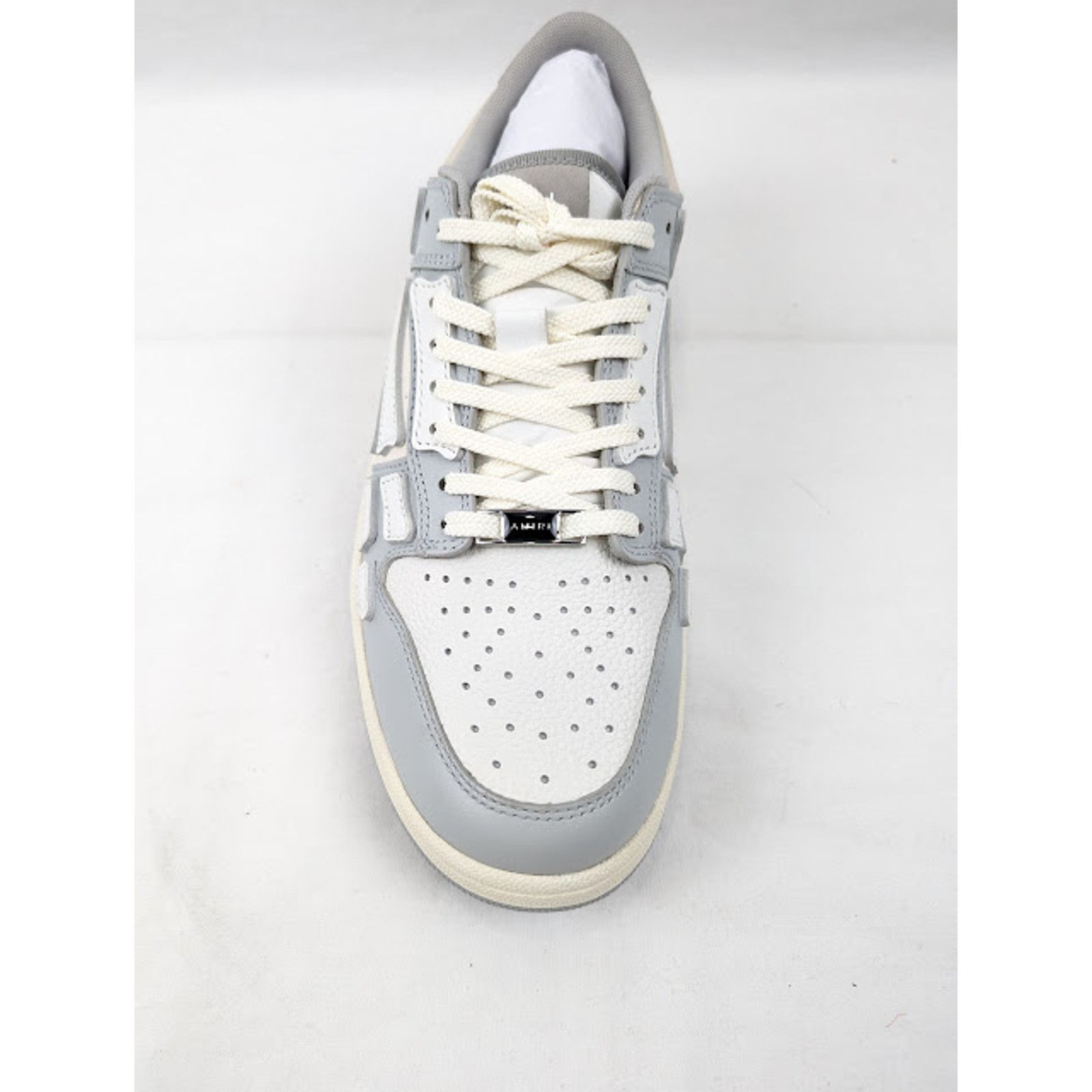 Amiri o1rshd1 Skelton Low-Top Sneakers in Grey Size US 12 / EU 45 - 5 Thumbnail