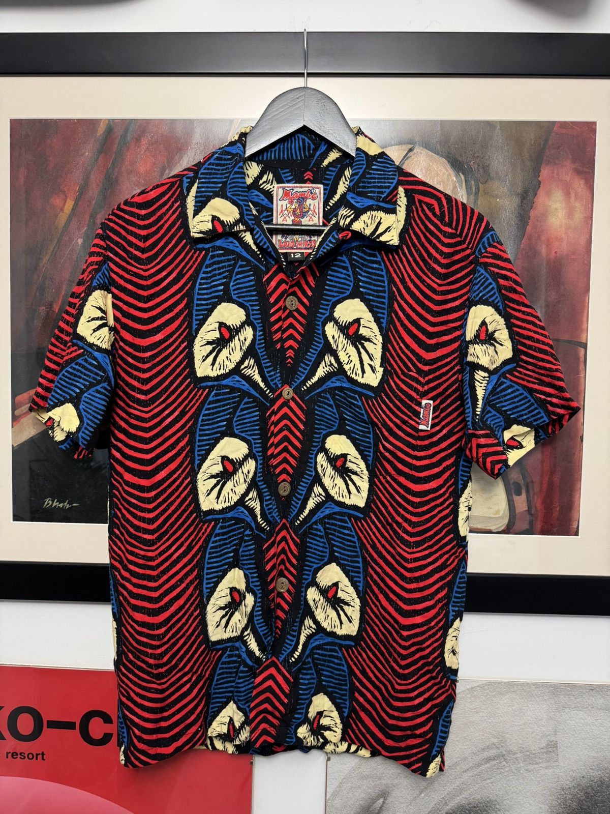 Mambo × Vintage Rare vintage 90's Mambo Loud Shirt rayon | Grailed
