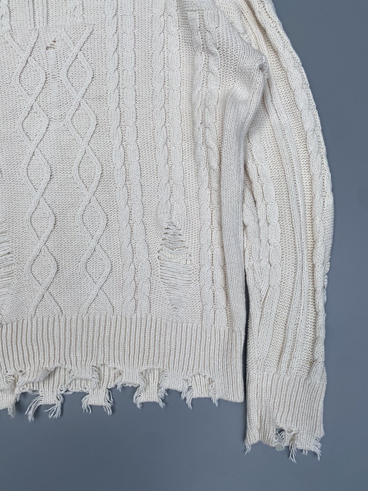KYE 2023 Kye Destroyed DNA-Knit Sweater Size M / US 6-8 / IT 42-44 - 10 Thumbnail