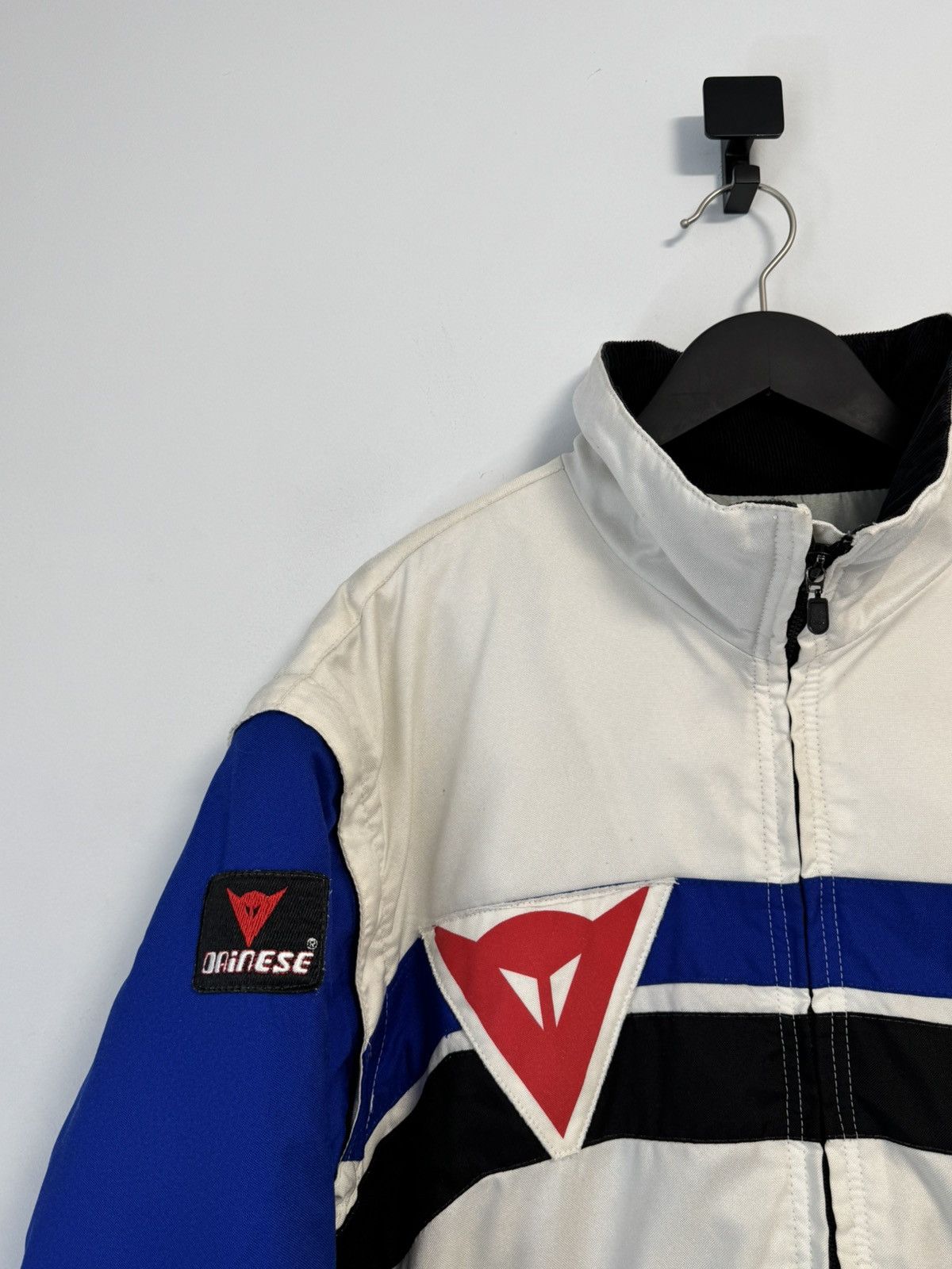 Dainese Vintage Dainese Vest Jacket Blue Full Zip Moto Racing Size US XL / EU 56 / 4 - 5 Thumbnail