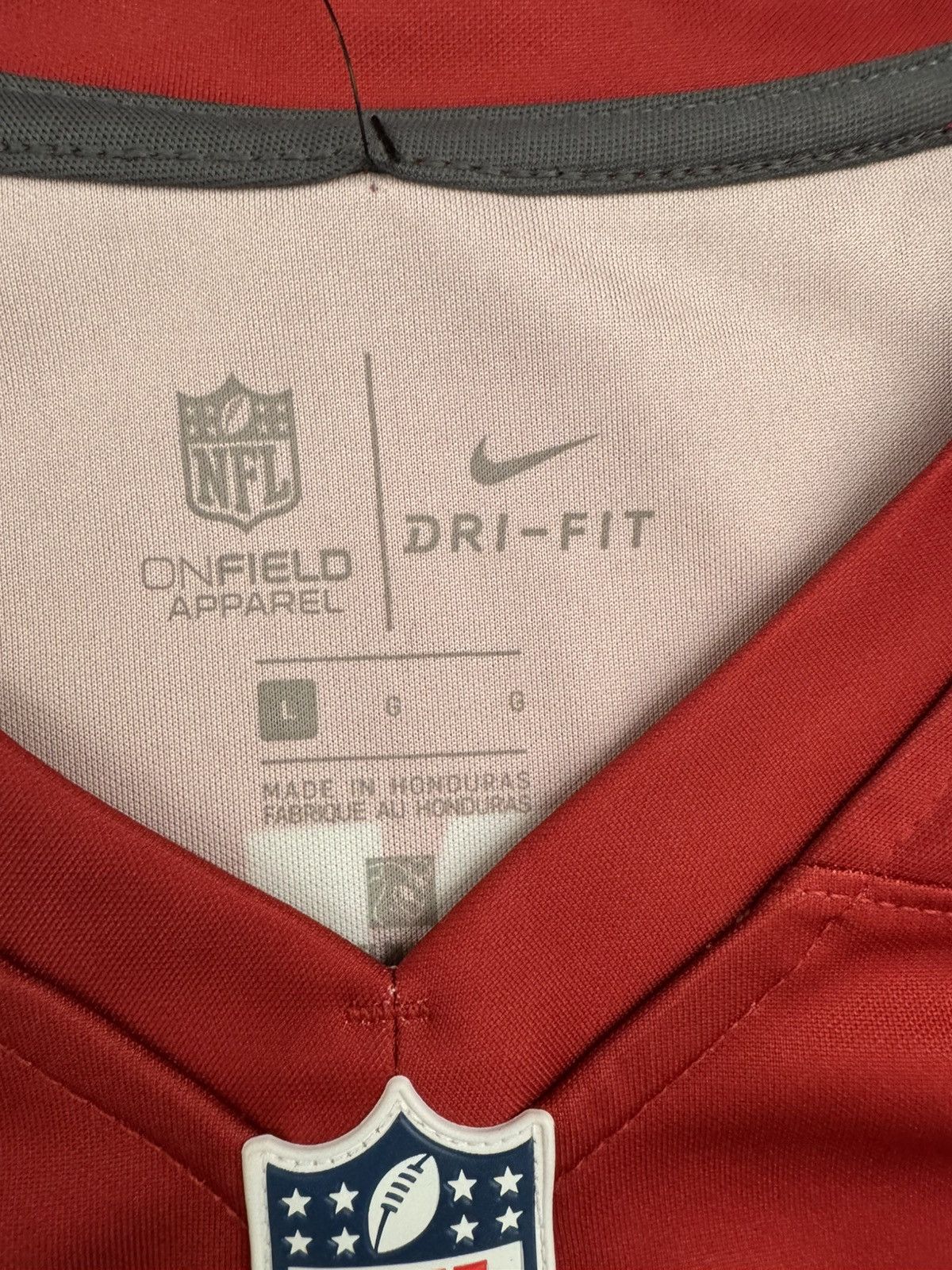 Nike San Francisco 49ers Trey Lance #5 NFL Dri-Fit Home Jersey Size US L / EU 52-54 / 3 - 4 Thumbnail