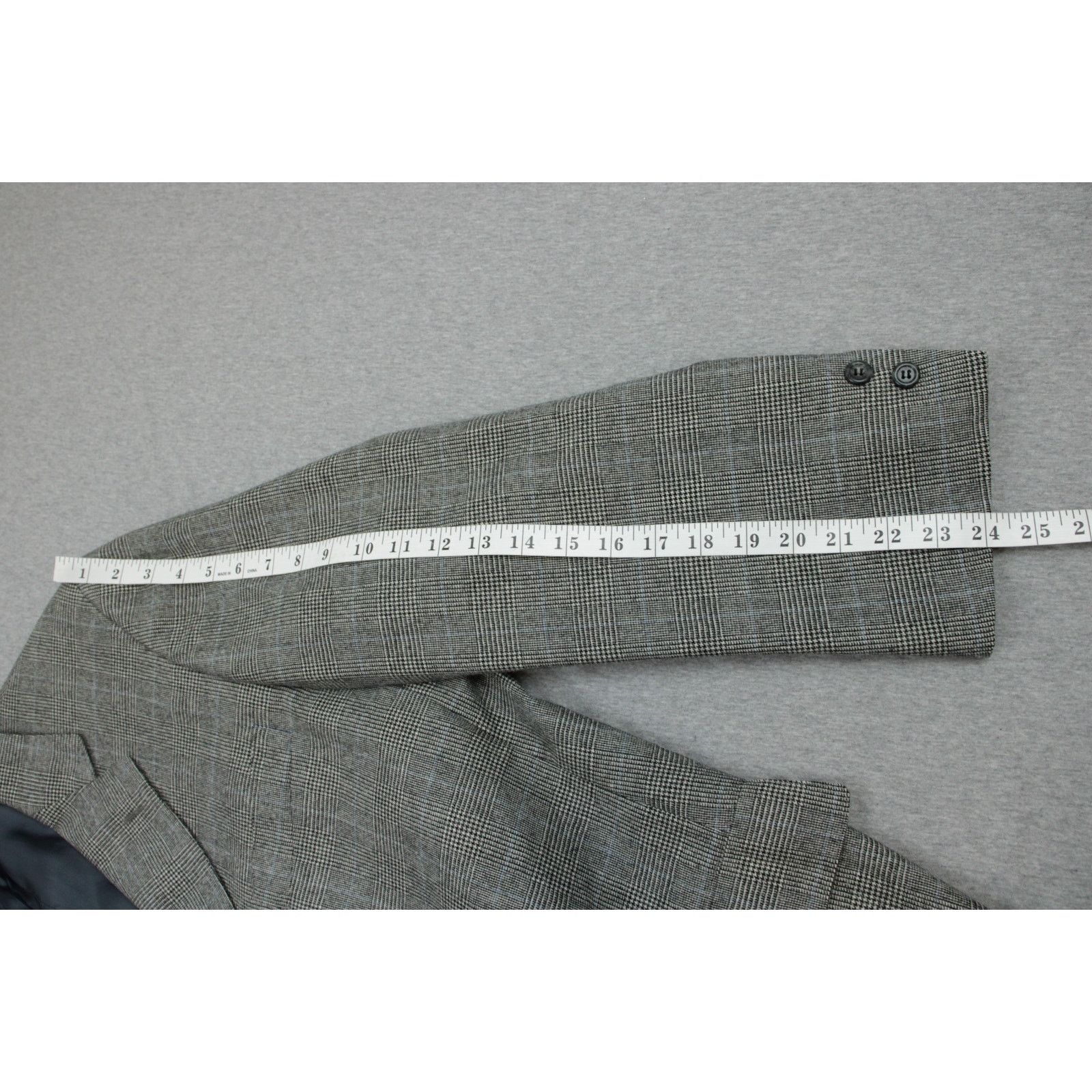 Brooks Brothers Brooks Brothers Blazer Mens 44R Glen Plaid 3 Buttons Size 44R - 8 Thumbnail