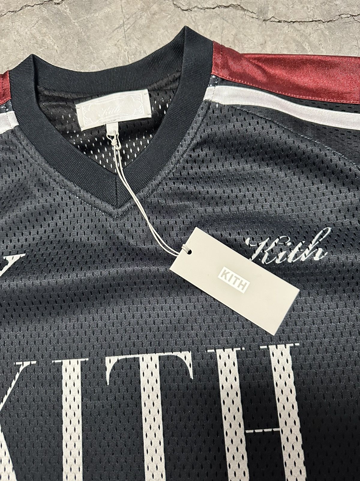 Kith KITH Mesh Leon Jersey “Black” Size US XXL / EU 58 / 5 - 3 Thumbnail