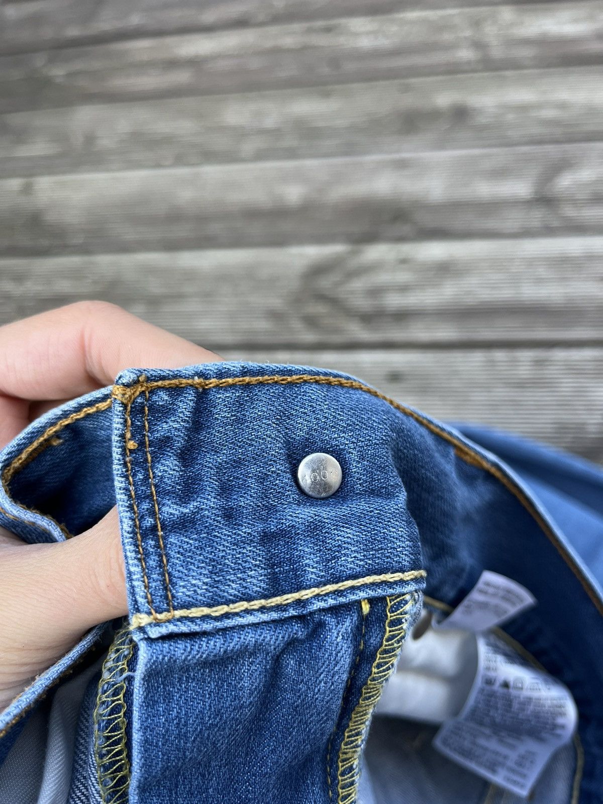 Levi's Vintage 90's Levis 506 34x34 Blue Classic Jeans Pants @196 Size US 34 / EU 50 - 14 Thumbnail