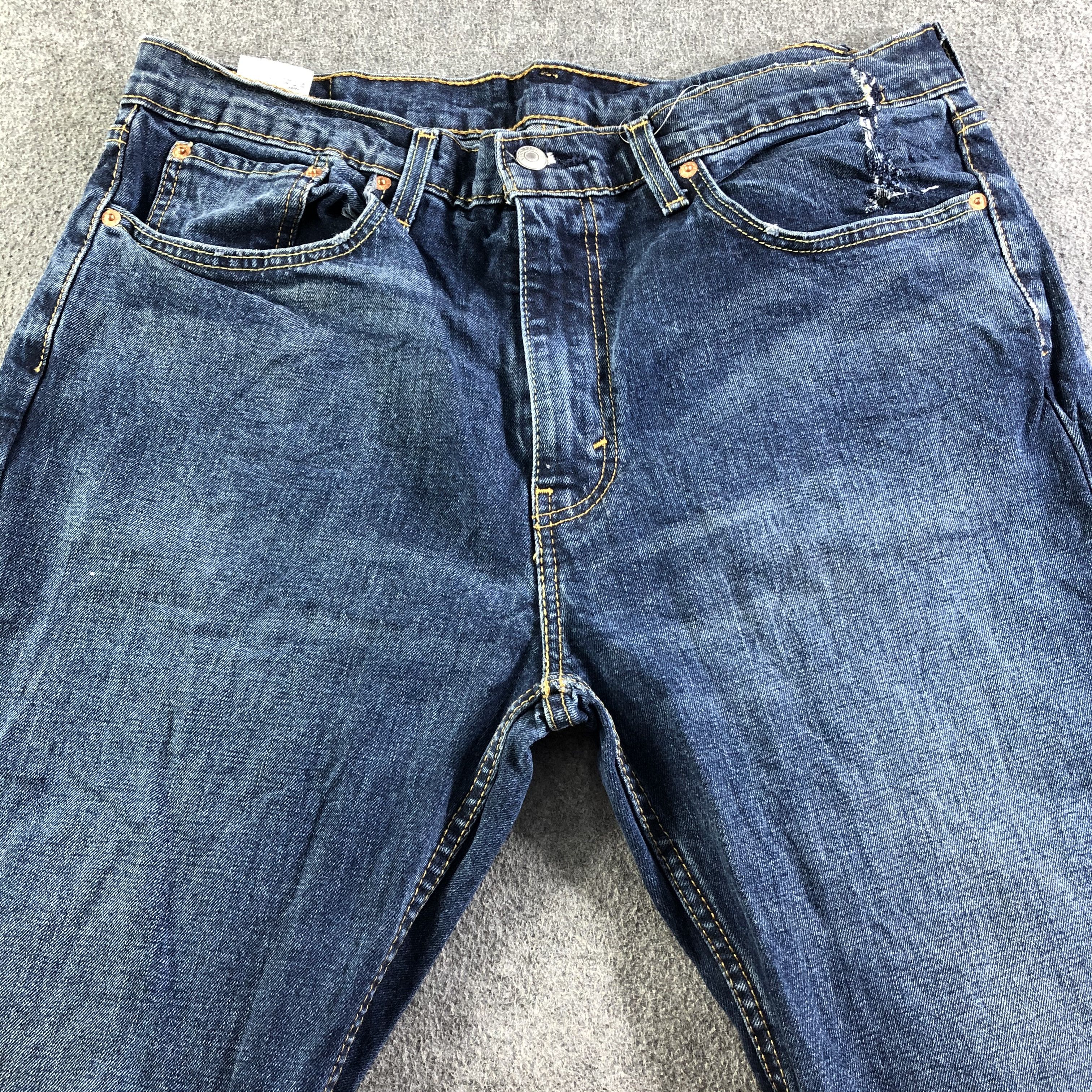 Levi's Vintage Blue Wash Levis 527 Jeans-J3715 Size US 37 - 3 Thumbnail