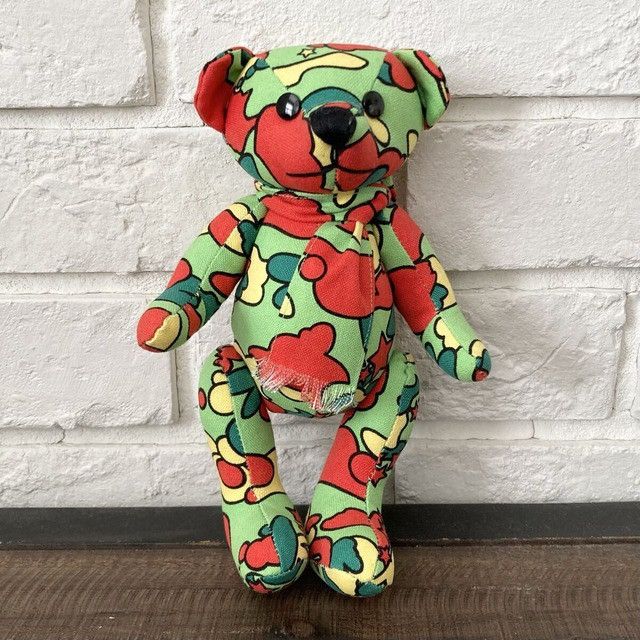 Bape BAPE PSYCHE CAMO Teddy Bear Plush Doll a bathing ape NIGO Size ONE SIZE - 7 Thumbnail