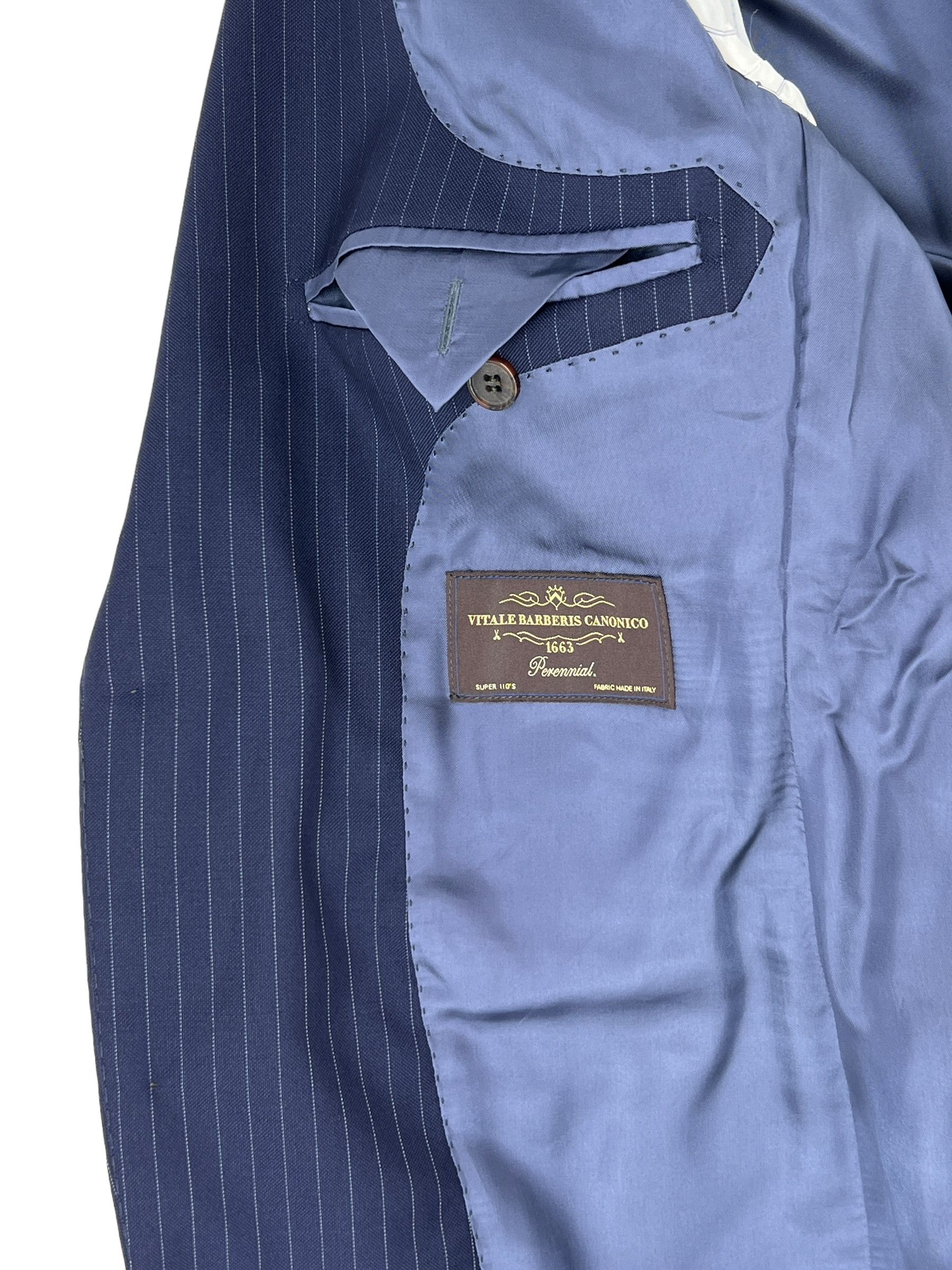 Suitsupply Lazio Wool Formal Blazer Waistcoat Suit EU:44; UK/US:34R Size 34R - 15 Thumbnail