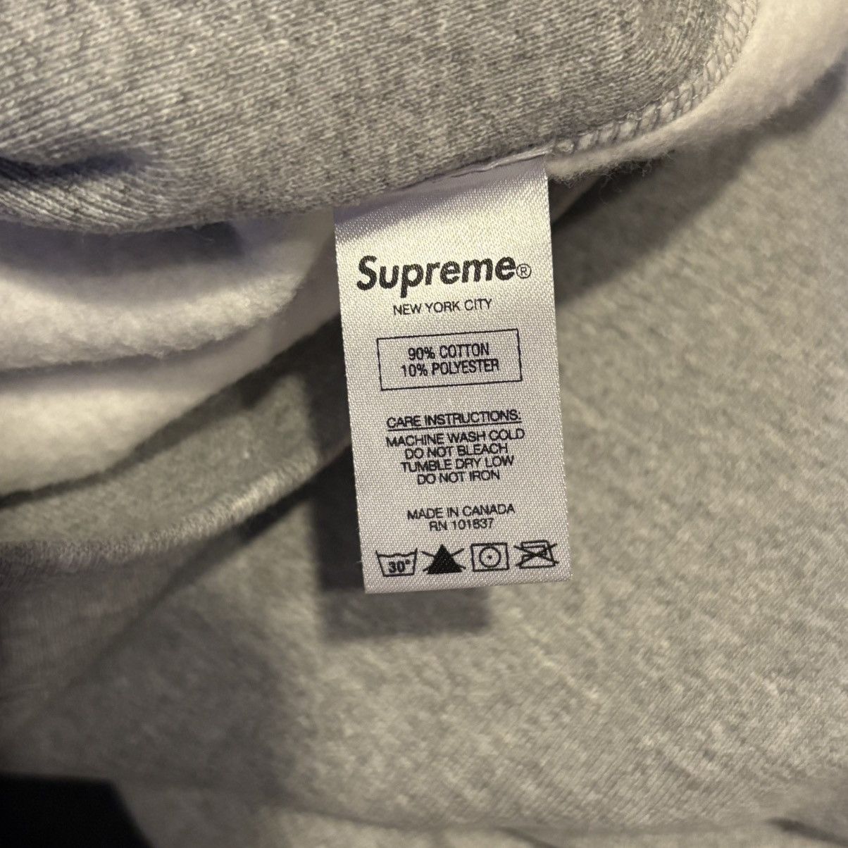 Supreme Supreme Box Logo Hooded Sweatshirt FW17 Grey Orange XL Size US XL / EU 56 / 4 - 4 Thumbnail