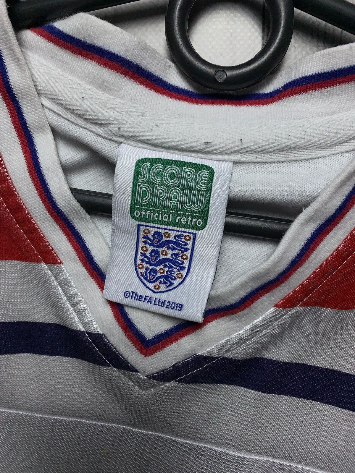 Vintage Vintage England retro soccer jersey size M Size US M / EU 48-50 / 2 - 3 Thumbnail