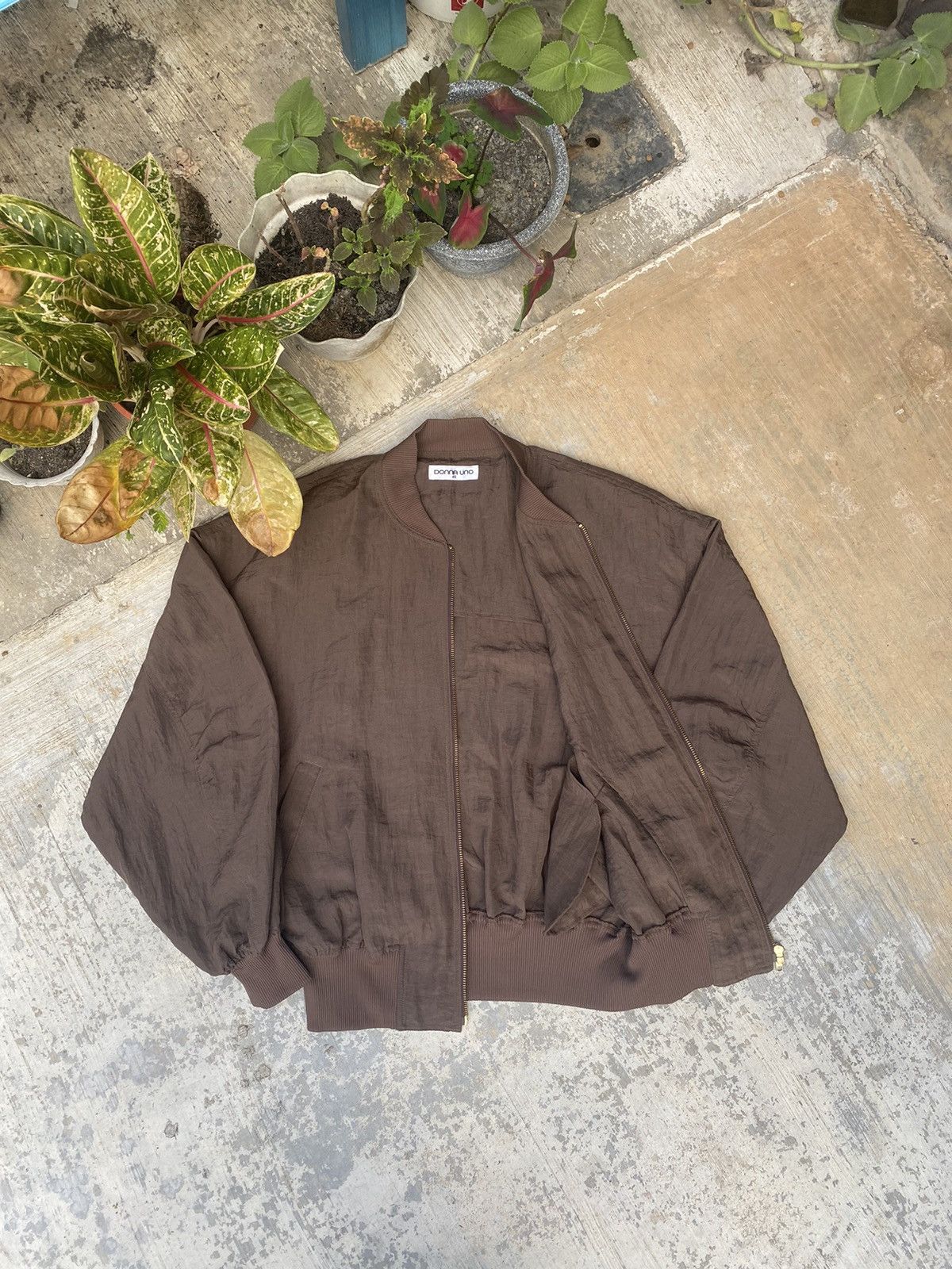 Japanese Brand Donna Uno I Soul Amici Spellout Light Jacket Size US M / EU 48-50 / 2 - 3 Thumbnail