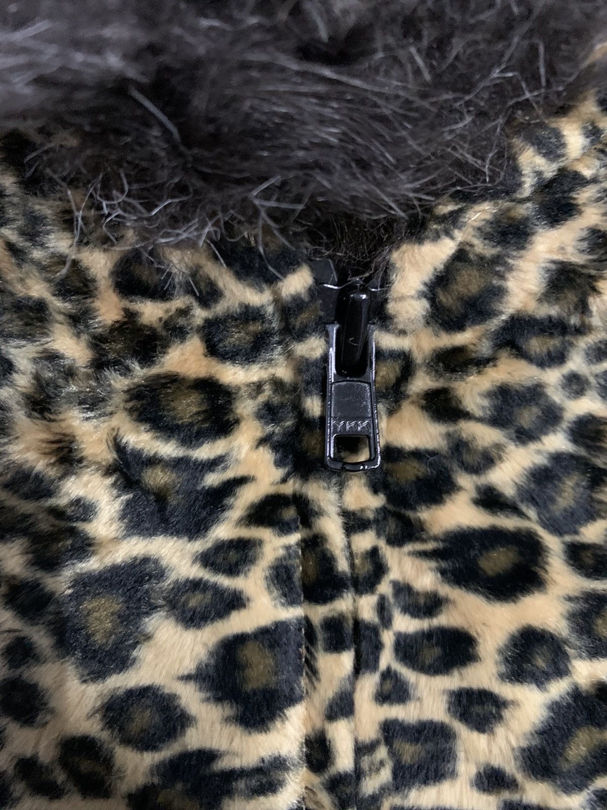 Japanese Brand Japanese Brand Leopard Pattern Faux Fur Hooded Jacket Size M / US 6-8 / IT 42-44 - 7 Thumbnail