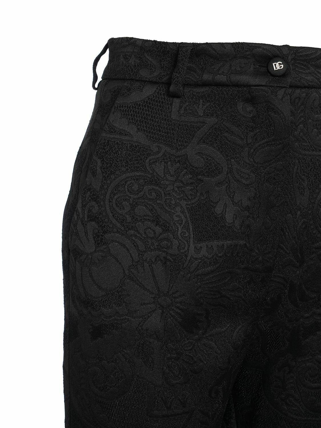 Dolce & Gabbana o1y0925 Casual Pant in Black Size 27" / US 4 / IT 40 - 2 Thumbnail