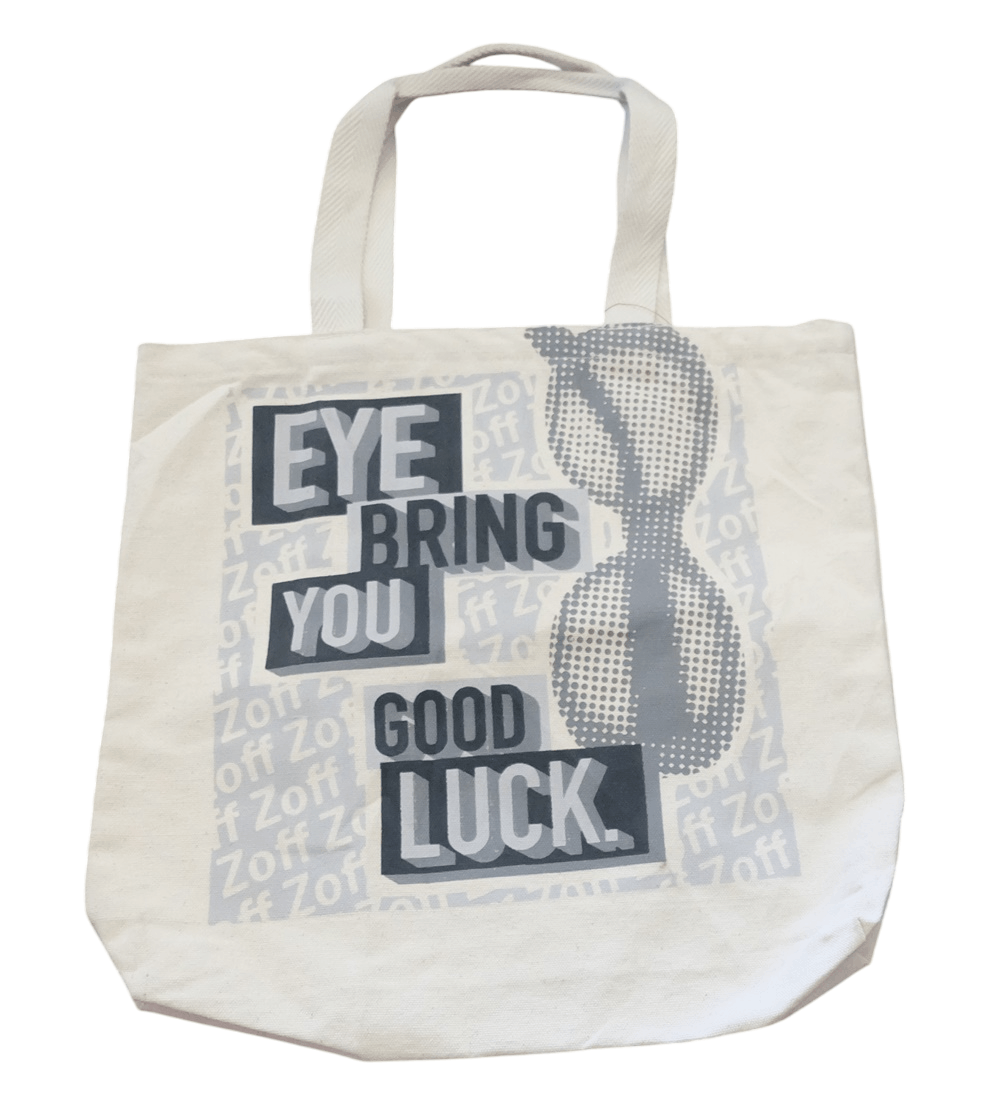 Japanese Brand Zoff Eyewear Tote Bag Size ONE SIZE - 2 Thumbnail