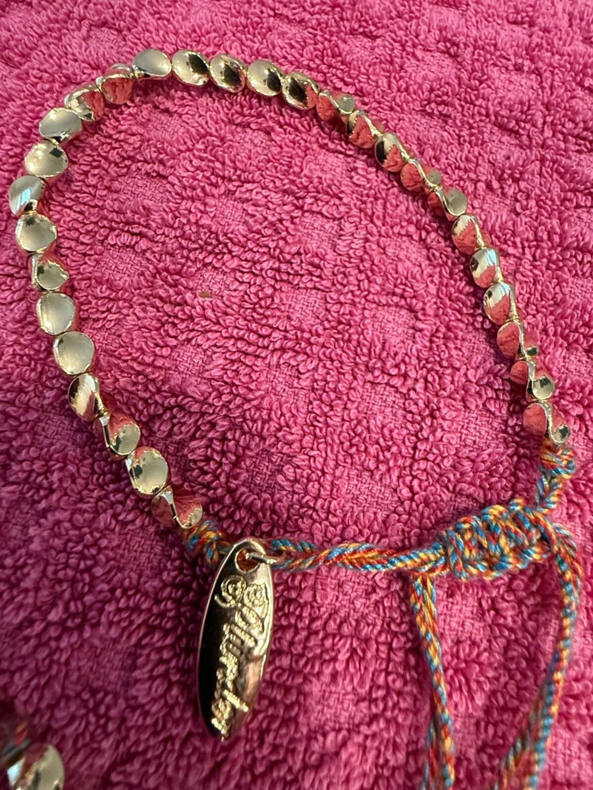 Other Plunder mixed media metal string dainty adjustable bracelet Size ONE SIZE - 3 Thumbnail