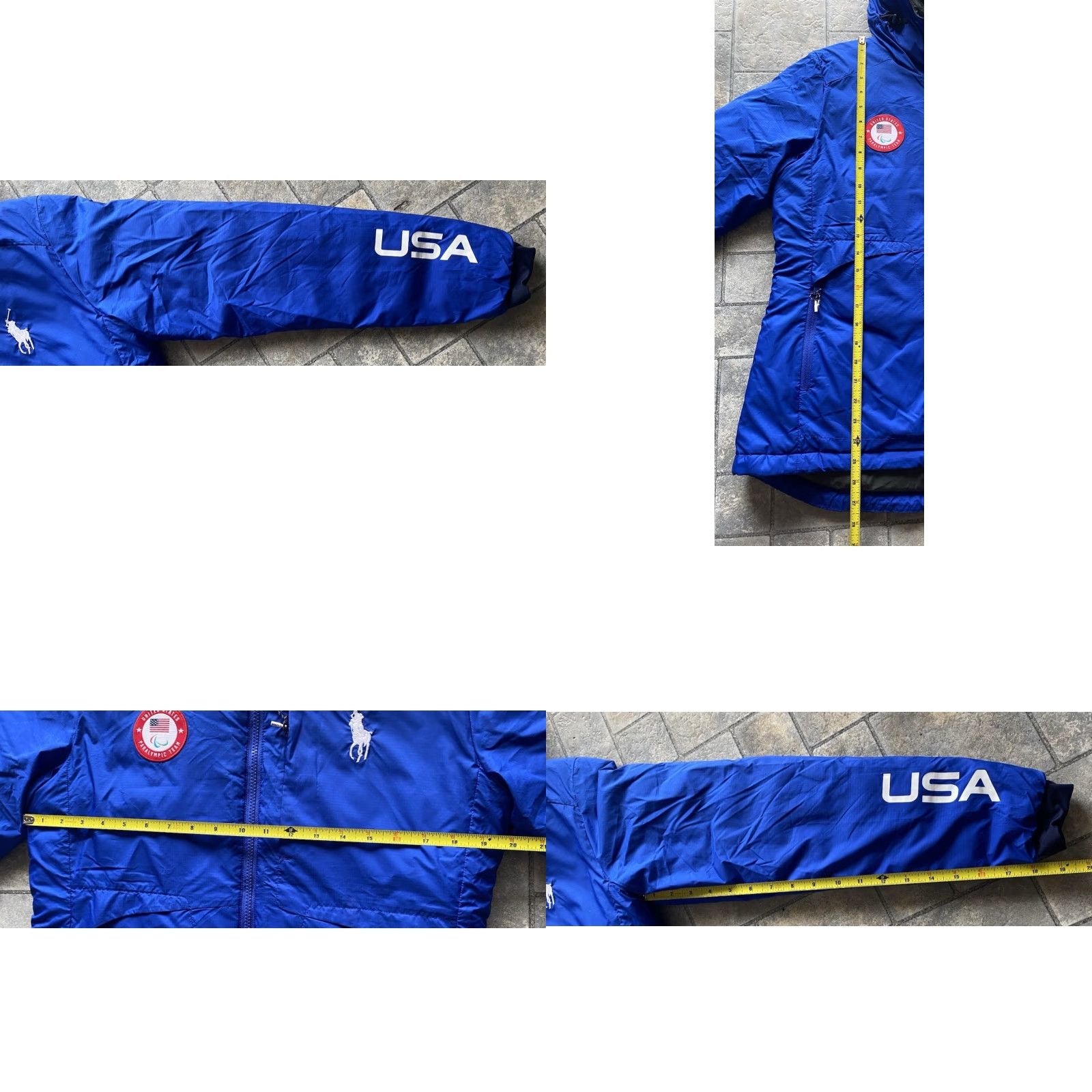 Polo Ralph Lauren Polo Ralph Lauren Jacket Coat USA Women’s Blue M 2022 Paralympic Team Polo Ralph Lauren USA Sports Coat Women’s Blue M Size M / US 6-8 / IT 42-44 - 8 Thumbnail