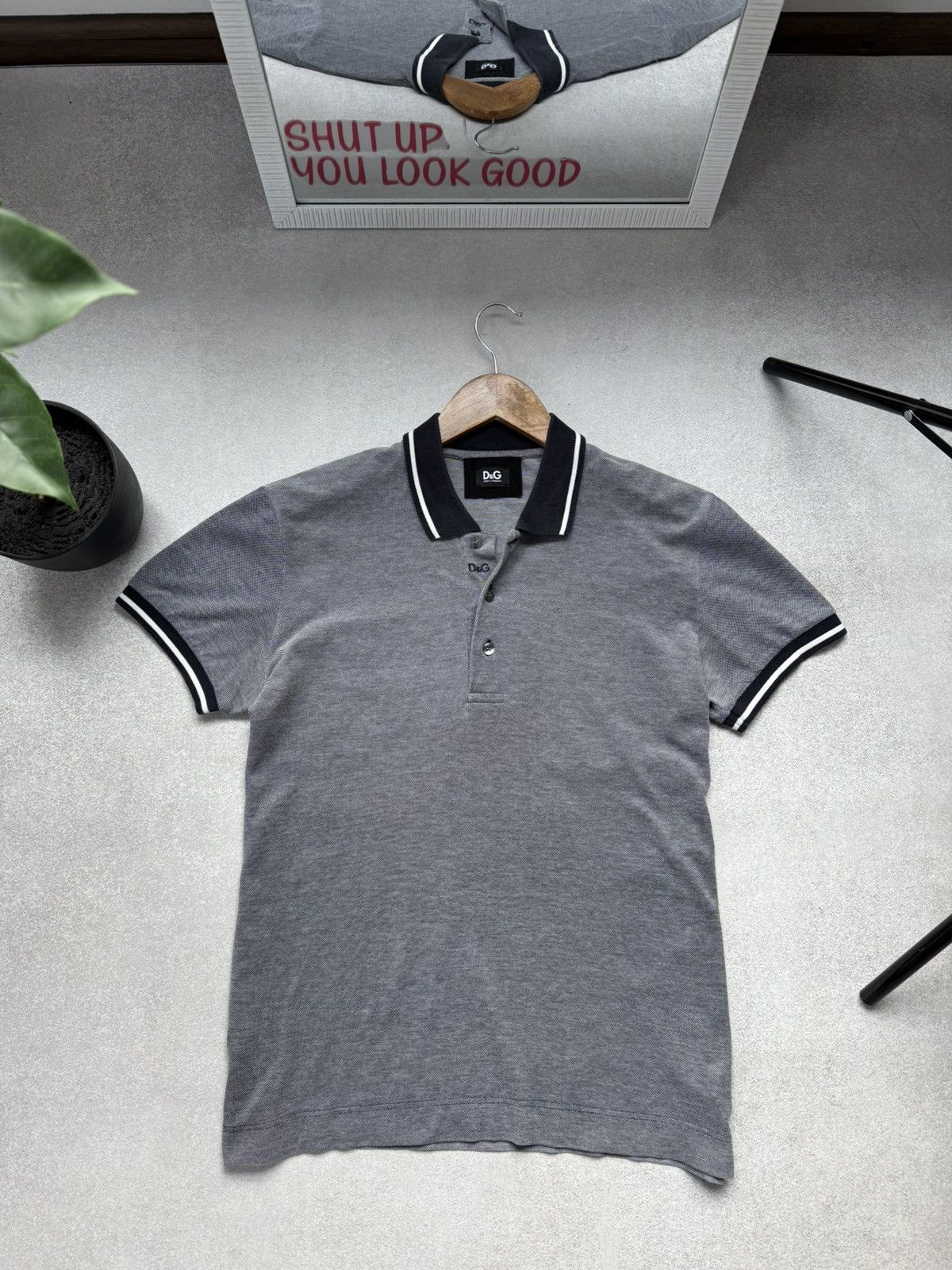 Dolce & Gabbana Dolce & Gabbana Polo Shirt Logo Men’s Luxury Made In Italy Size US M / EU 48-50 / 2 - 1 Thumbnail