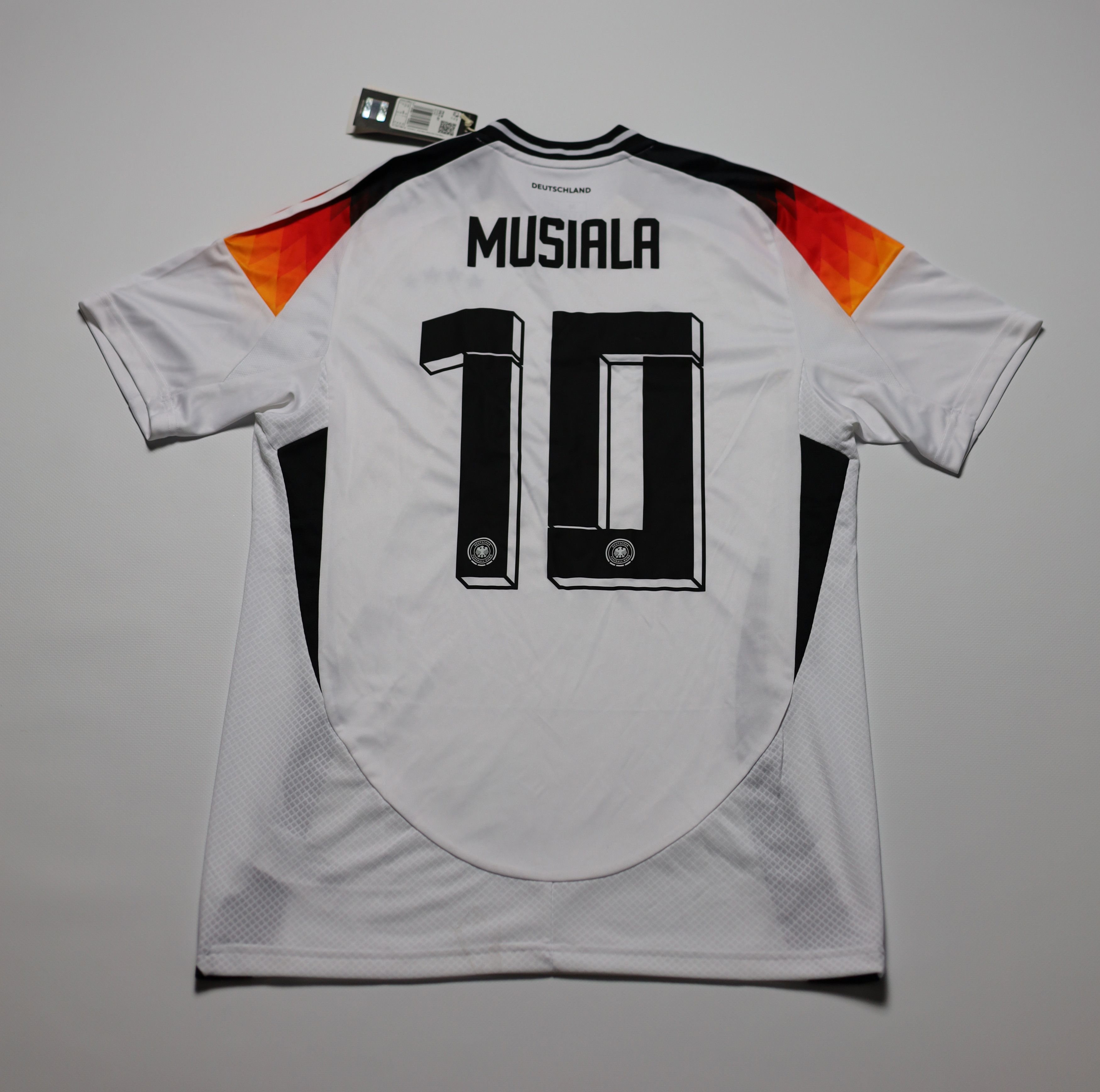 Adidas Germany 2024 2025 Home Soccer Jersey #10 Musiala Adidas Size US M / EU 48-50 / 2 - 1 Thumbnail