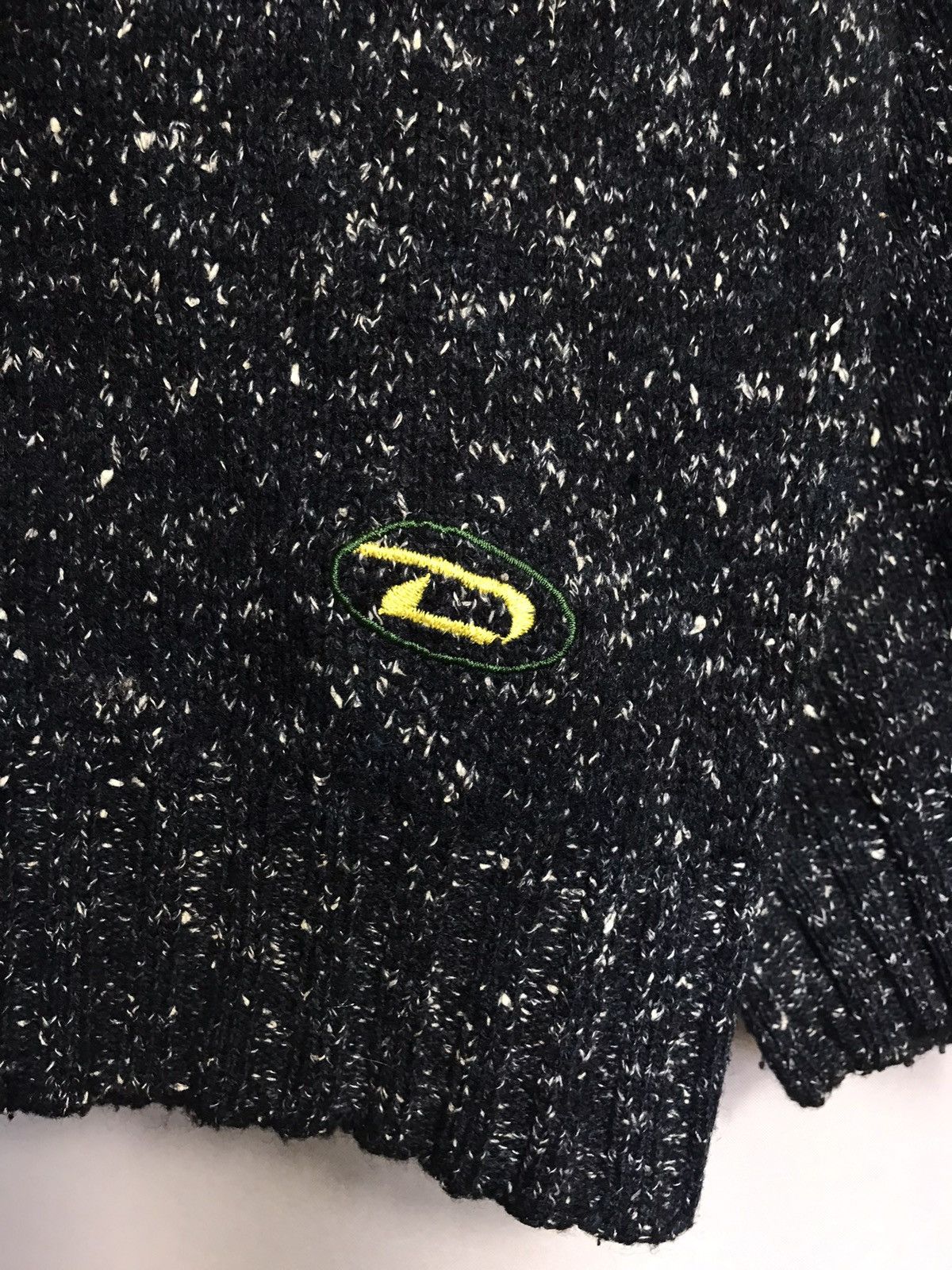 Diesel × Vintage Rare Diesel DMB 1955 Sweater Wool Knit Blue Long Sleeve Size US L / EU 52-54 / 3 - 4 Thumbnail