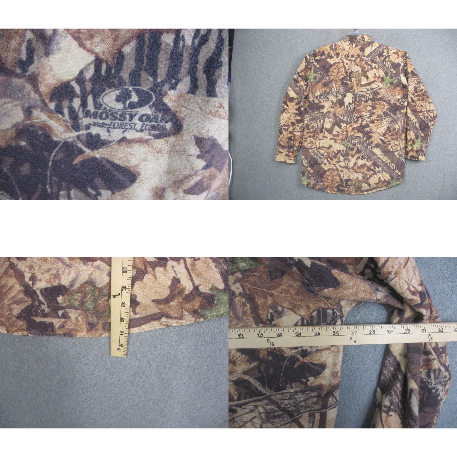 Vintage VINTAGE Mossy Oak Shirt Mens Large Forest Floor Camouflage Button Long Sleeve USA Made Size US L / EU 52-54 / 3 - 8 Thumbnail