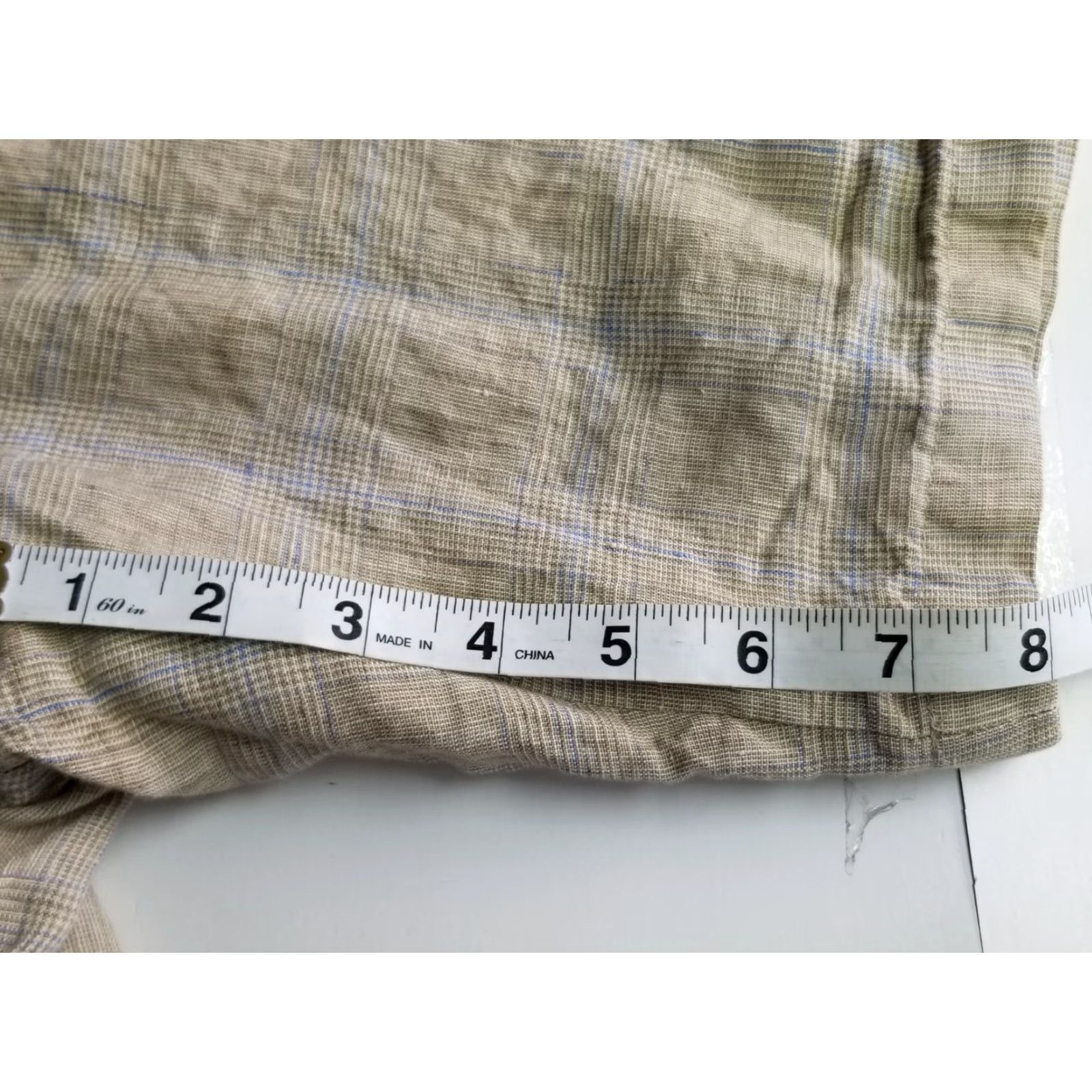 Peter Millar Peter Millar Bermuda Shorts 36 Men 100% Linen Beige Tan Beach Golf Outdoor Casual Size US 36 / EU 52 - 5 Thumbnail