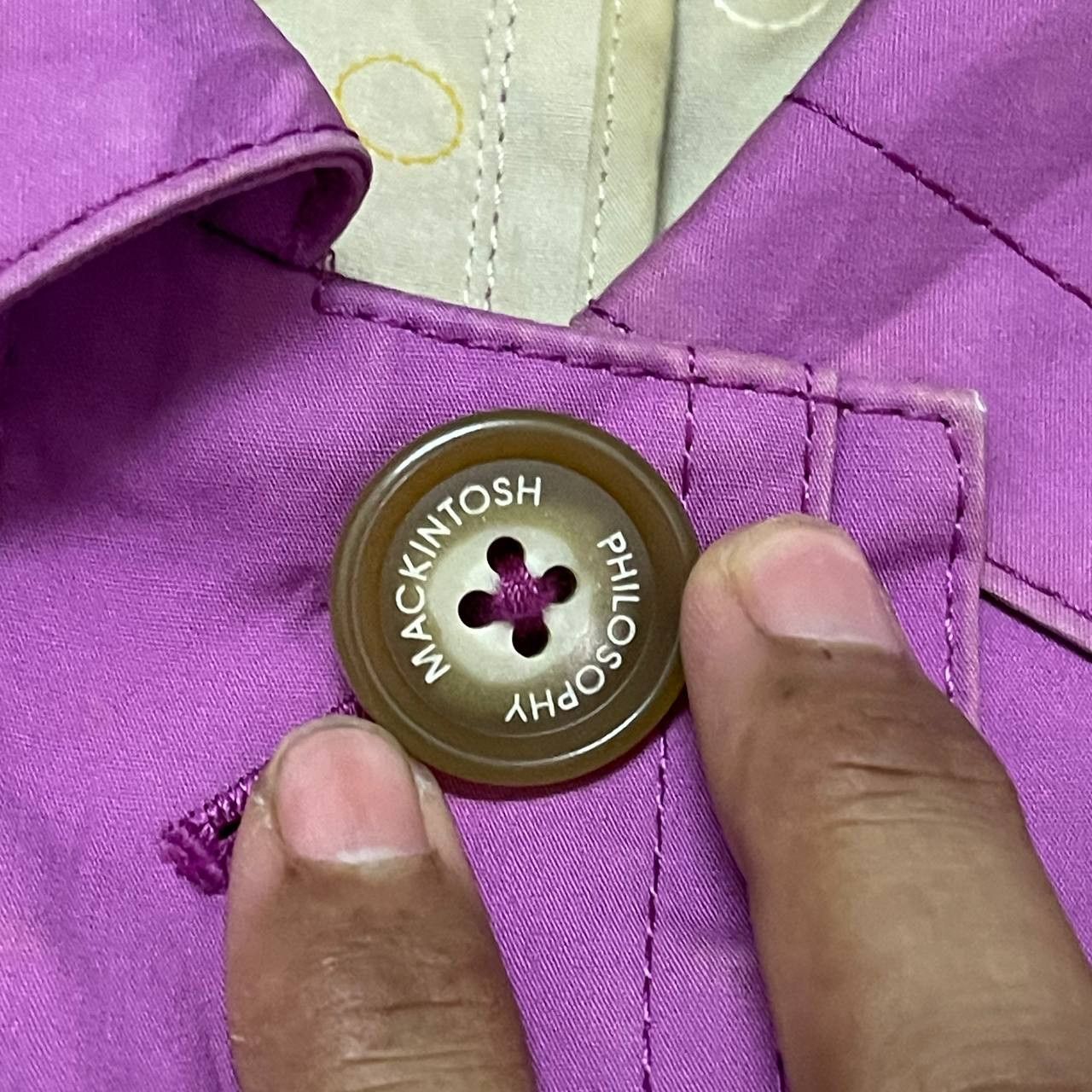 Mackintosh Vintage Mackintosh Philosophy Jacket Pink Size M / US 6-8 / IT 42-44 - 5 Thumbnail