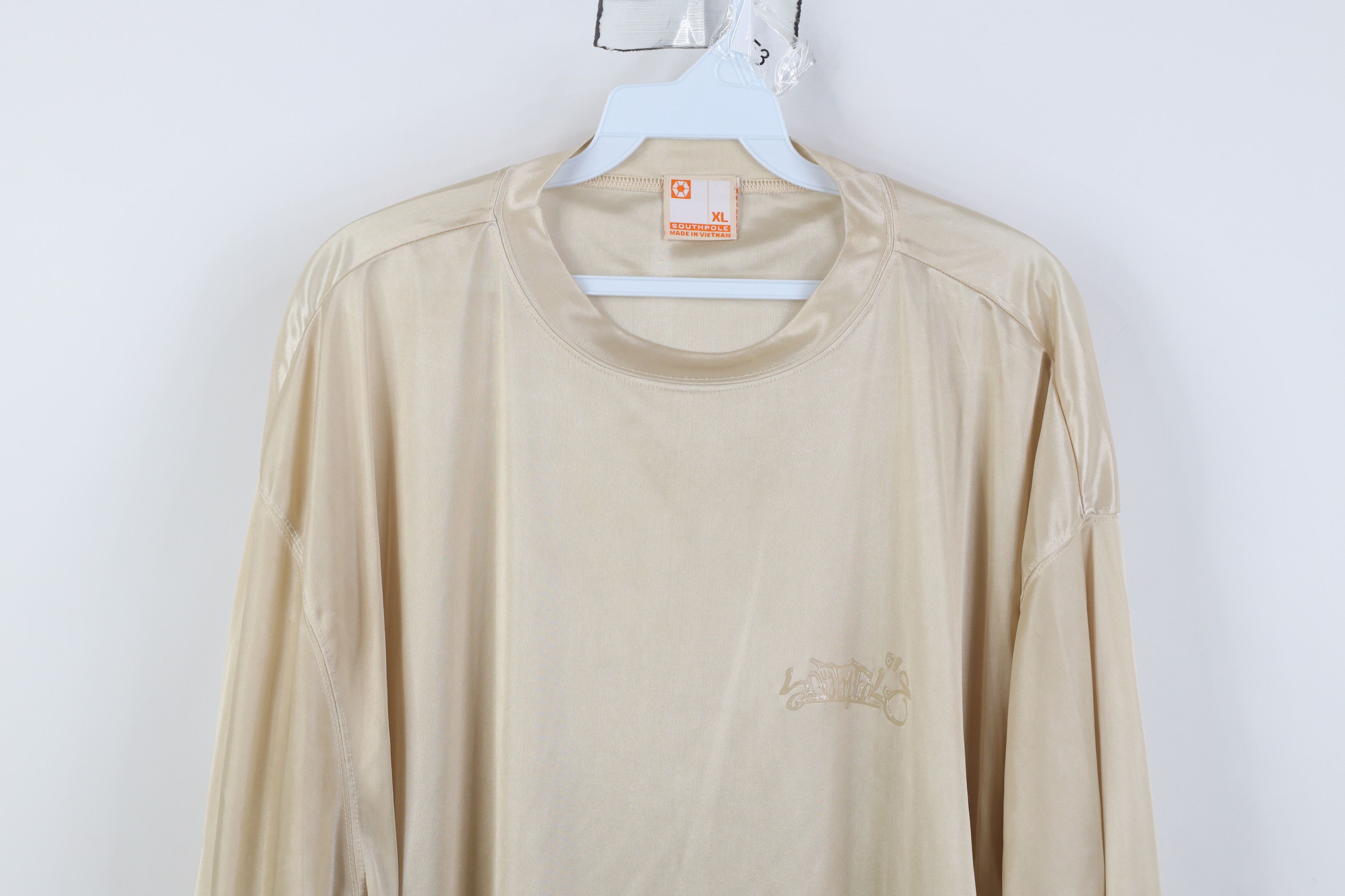 Southpole Vintage 90s Y2K Southpole Lightweight Baggy T-Shirt Gold Size US XL / EU 56 / 4 - 2 Thumbnail